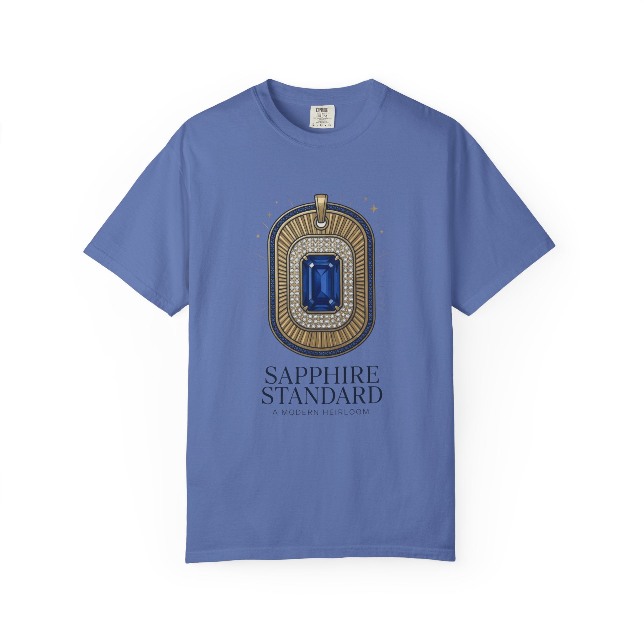 The Sapphire Standard Tee - Comfort Colors