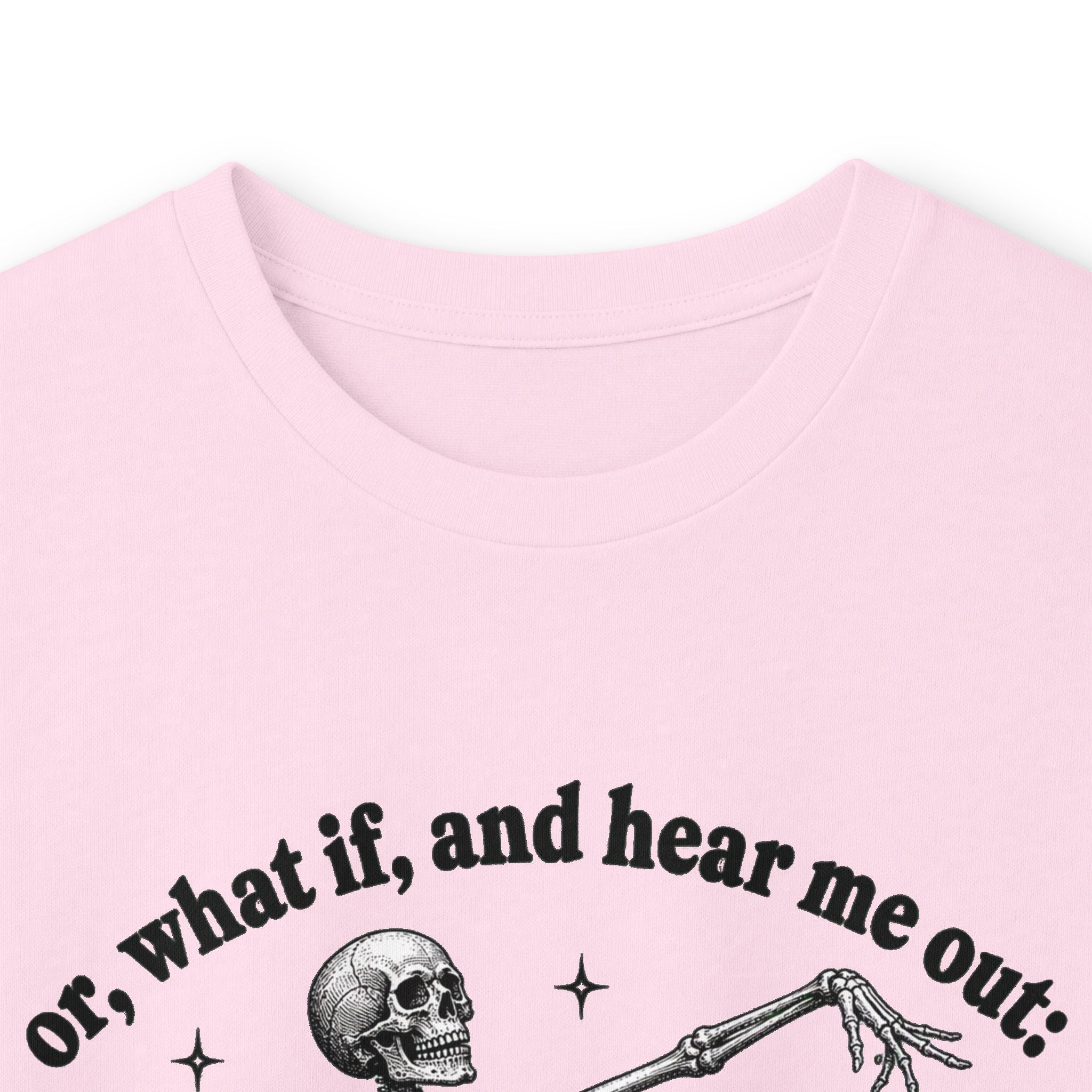 Or What If No Long Sleeve Tee -Gildan