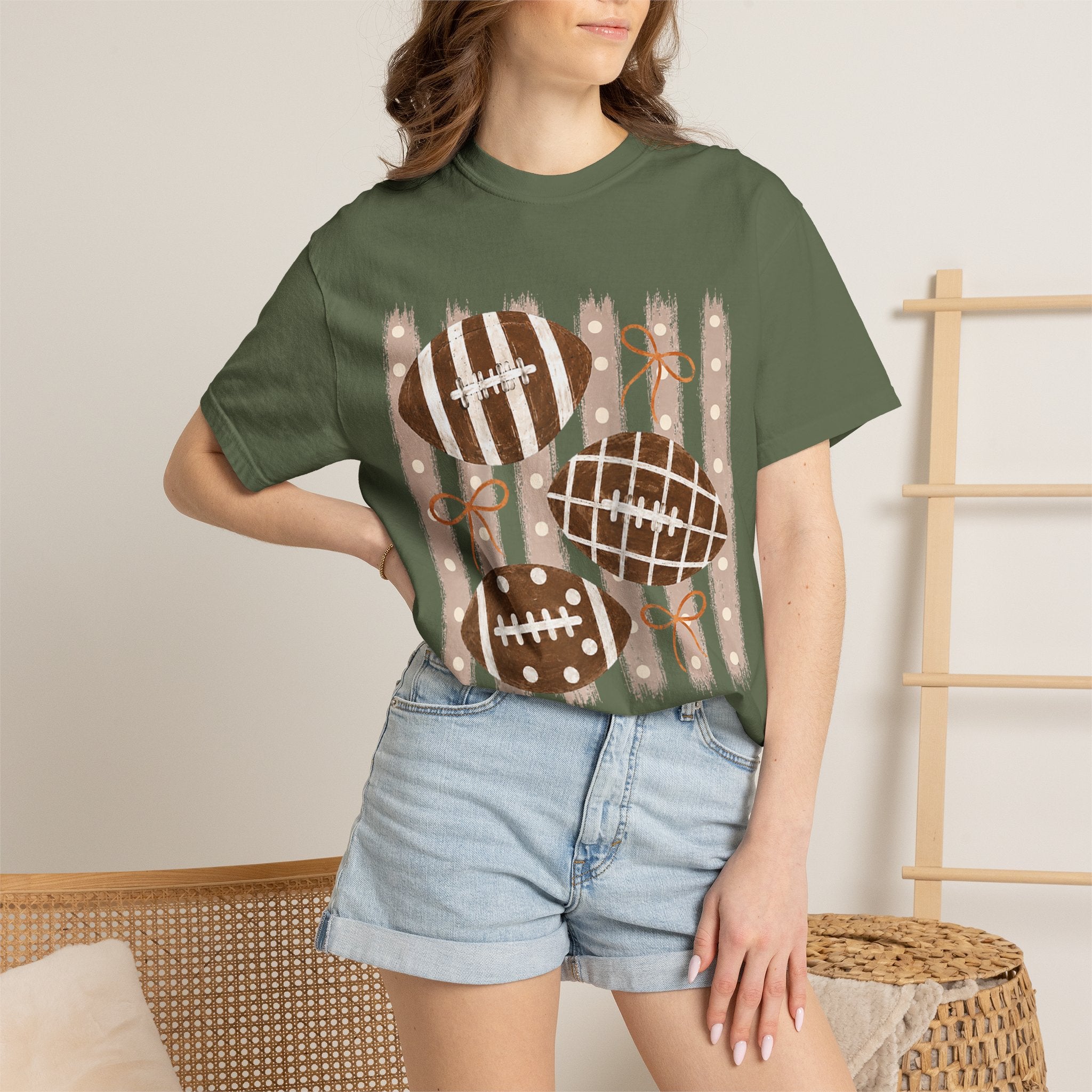 Football Time Tee - Comfort Colors