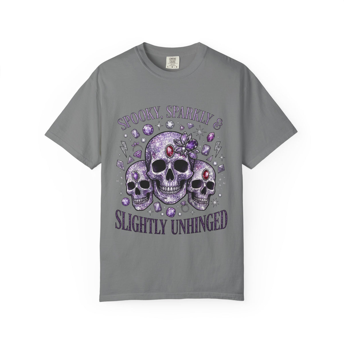 Spooky and Sparkly Tee - Comfort Colors