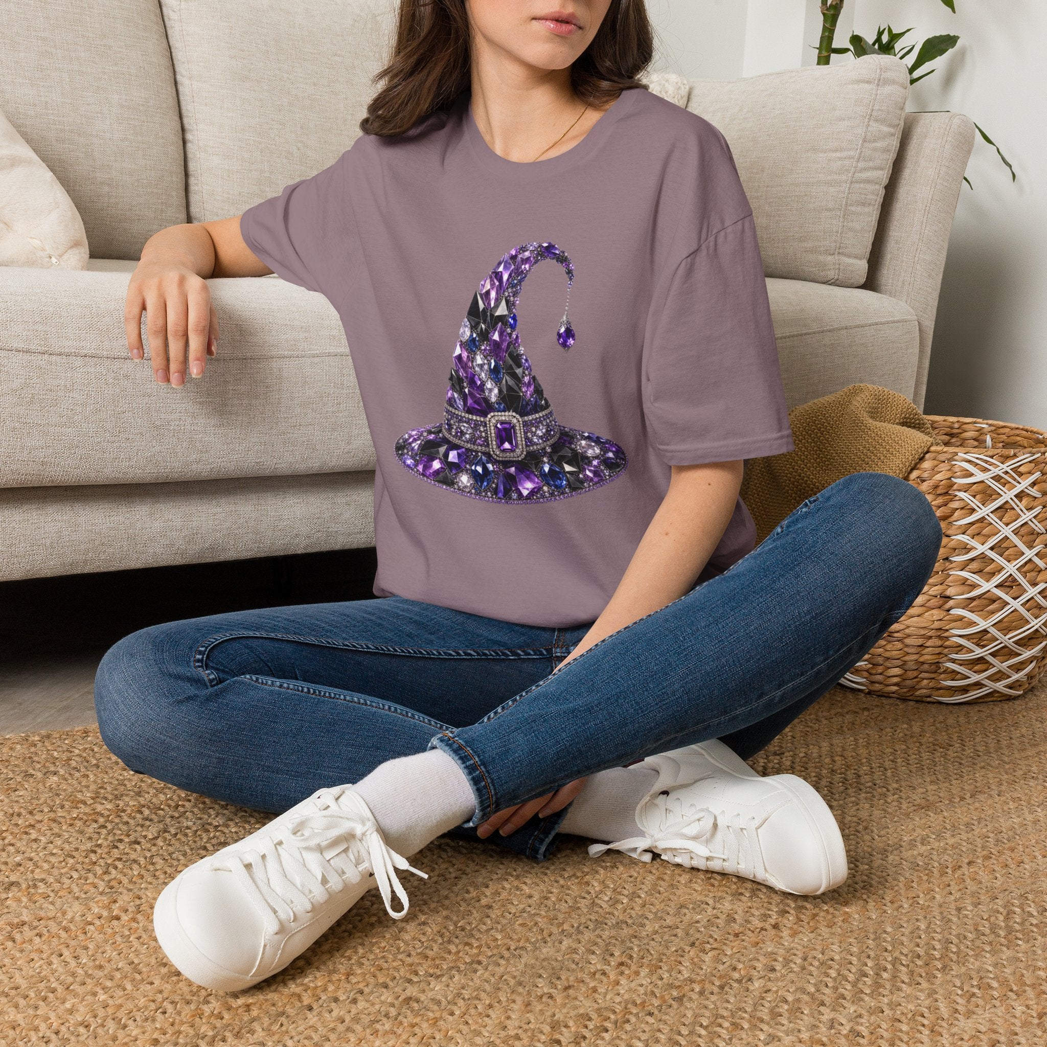 The Jeweled Witches Hat Tee - Gildan
