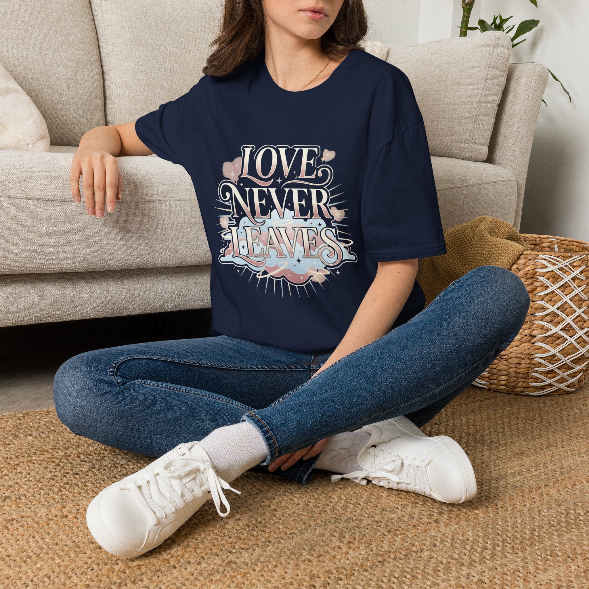 Love Never Leaves Tee - Gildan