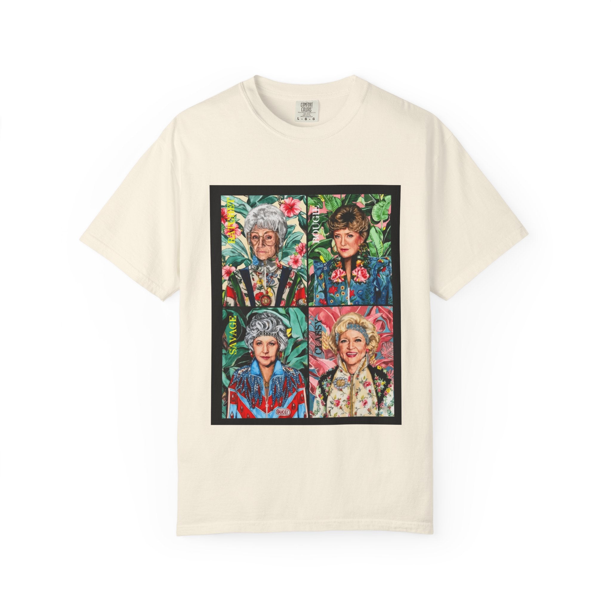 Golden Baddies Tee- Comfort Colors