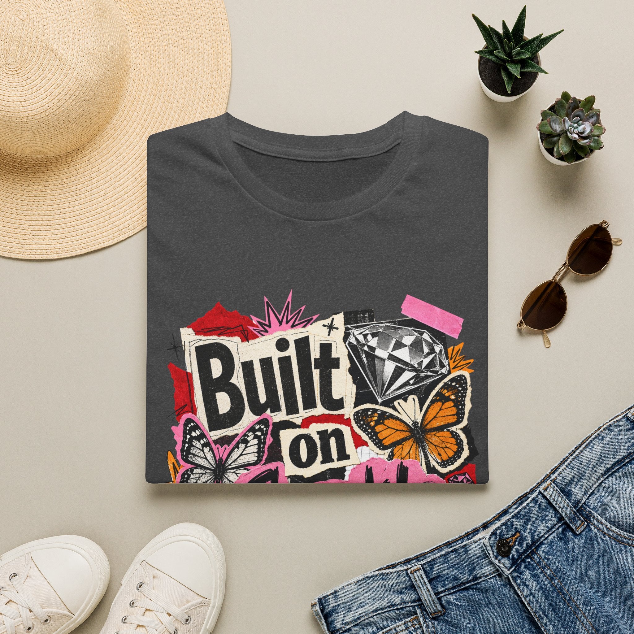 Built on Sparkle Tee - Gildan