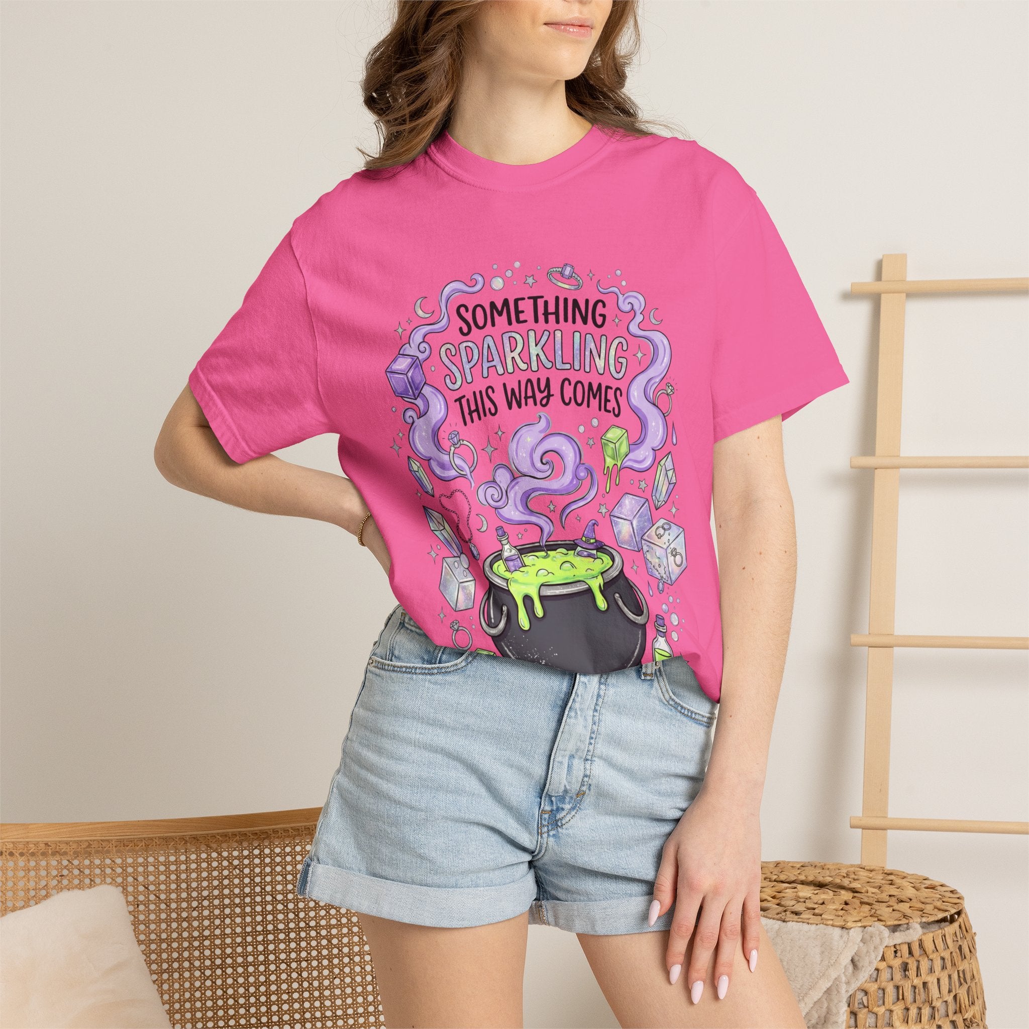 The Spooky Cauldron Tee - Comfort Colors