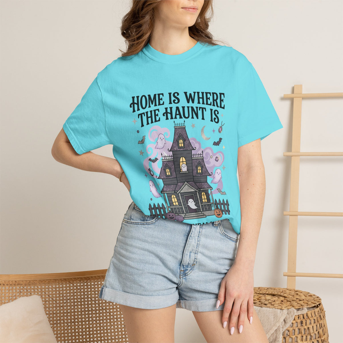 Home Is Where The Haunt Is Tee - Comfort Colors
