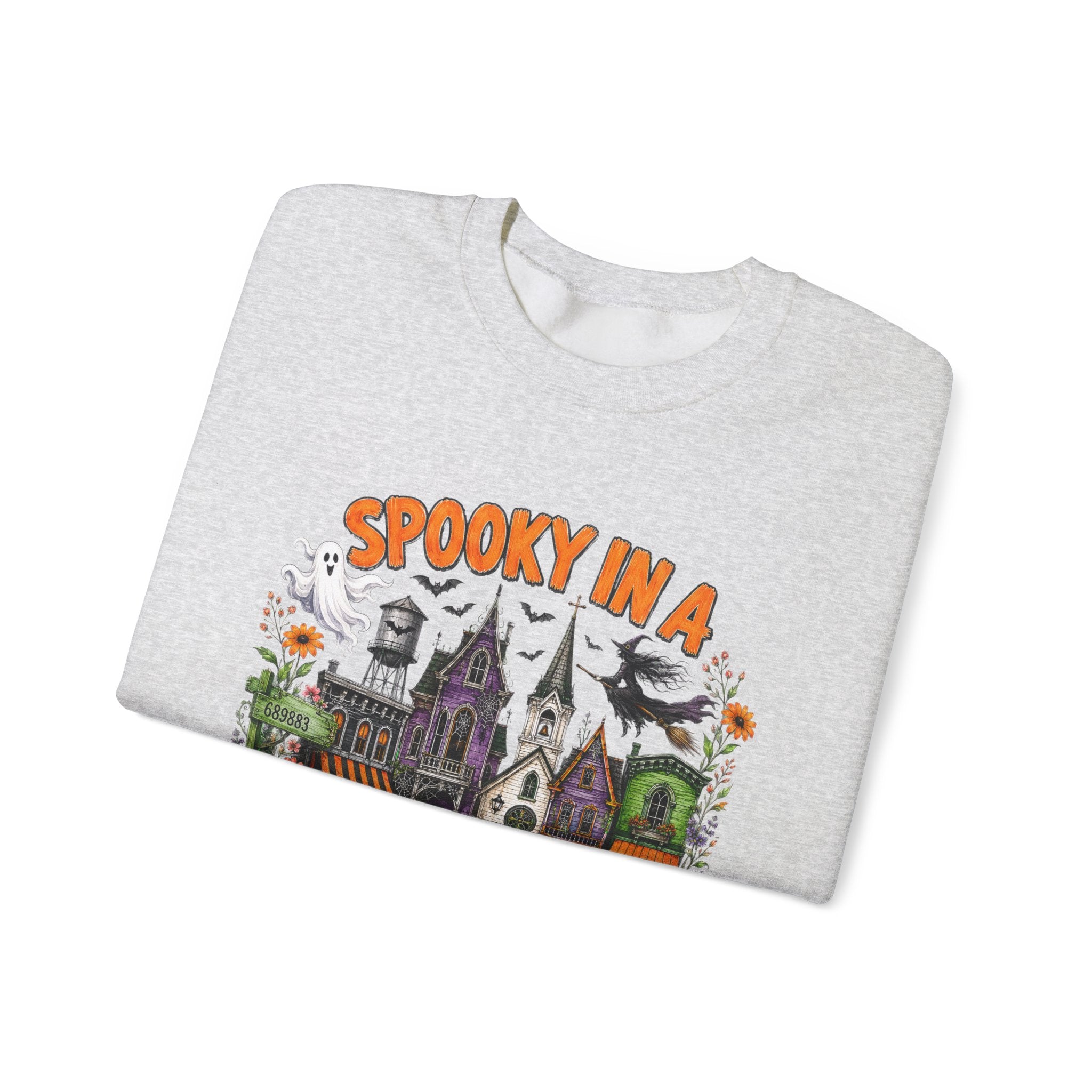 Spooky In A Smalltown Sweatshirt - Gildan