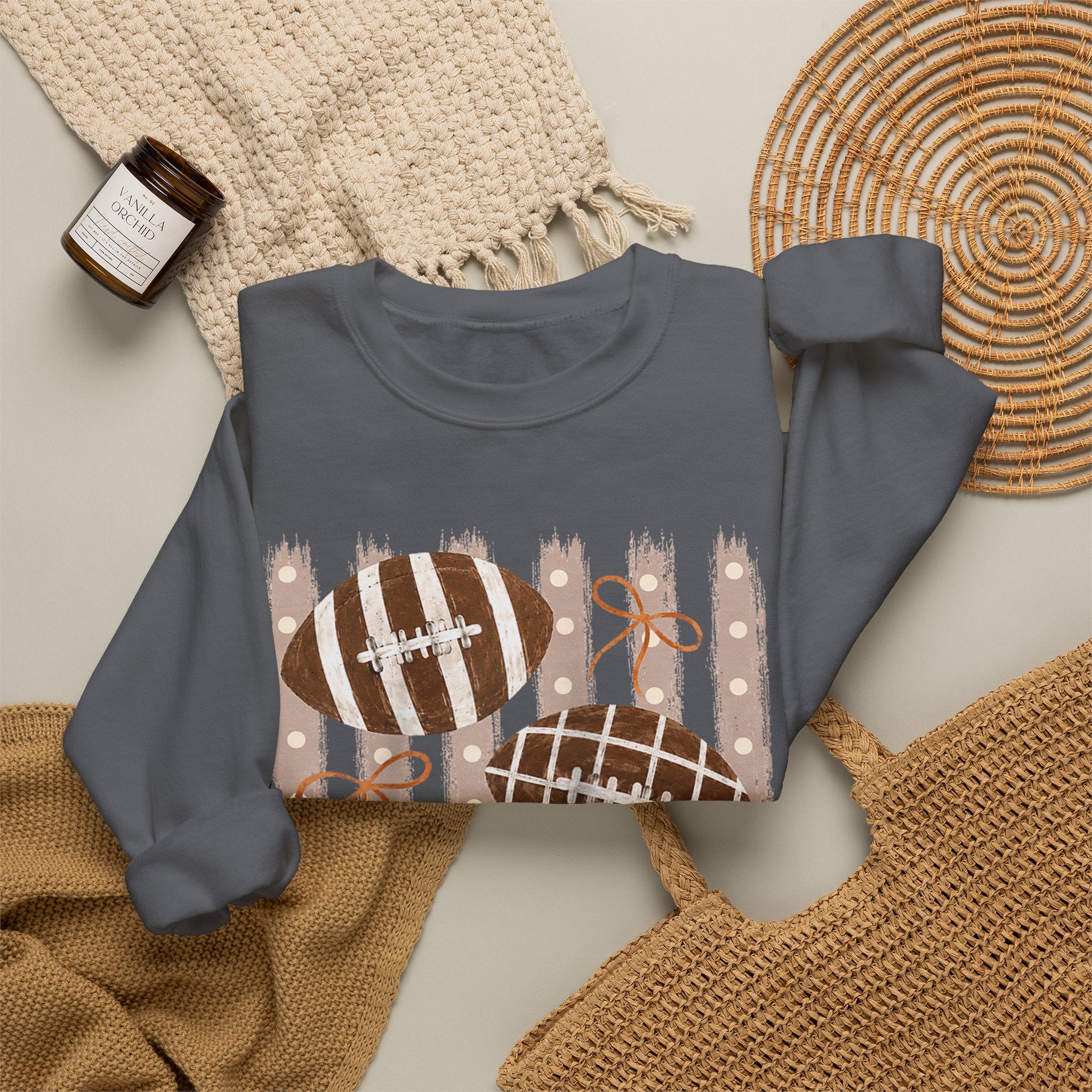 Football Time Sweatshirt - Gildan