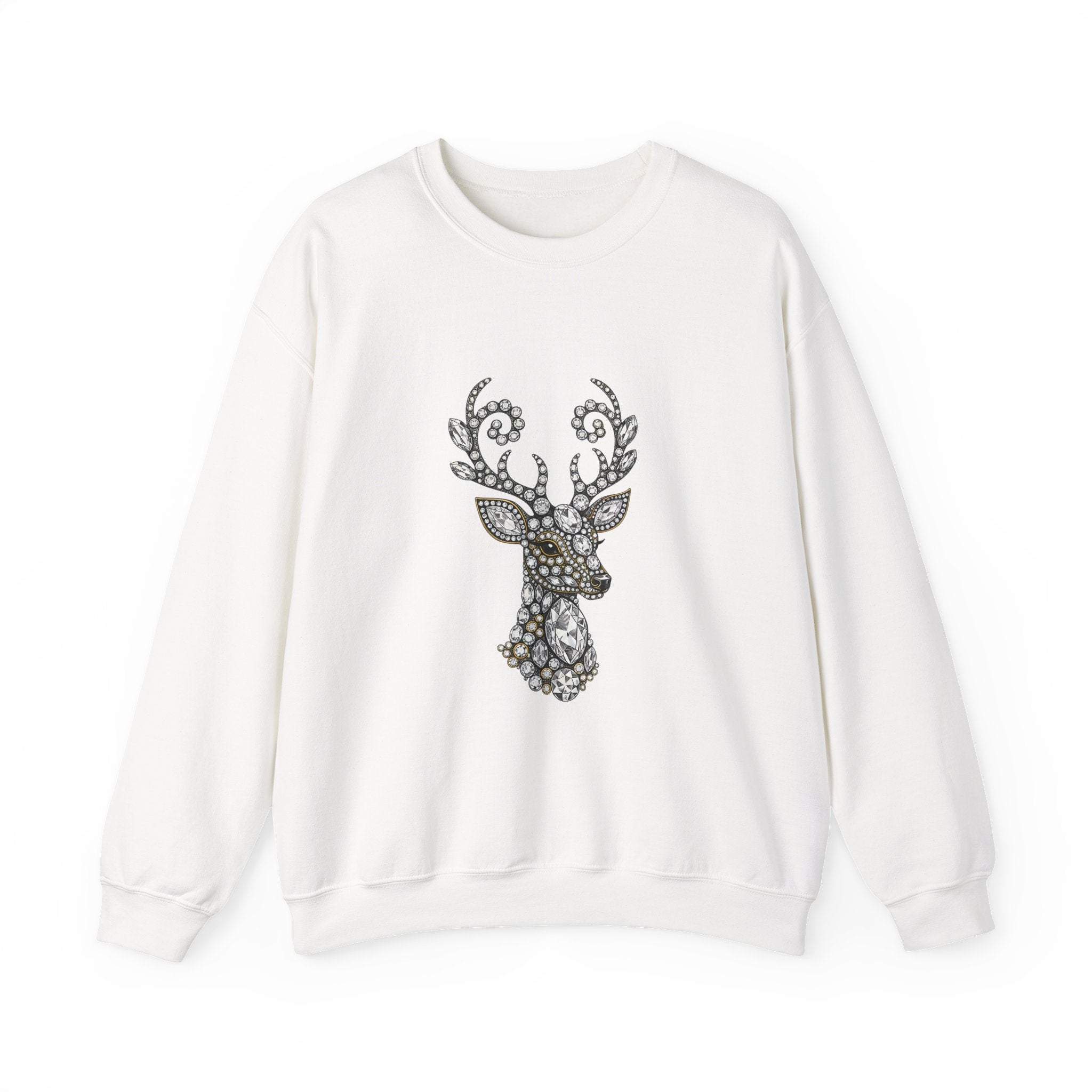 Gemstone Deer Crewneck Sweatshirt