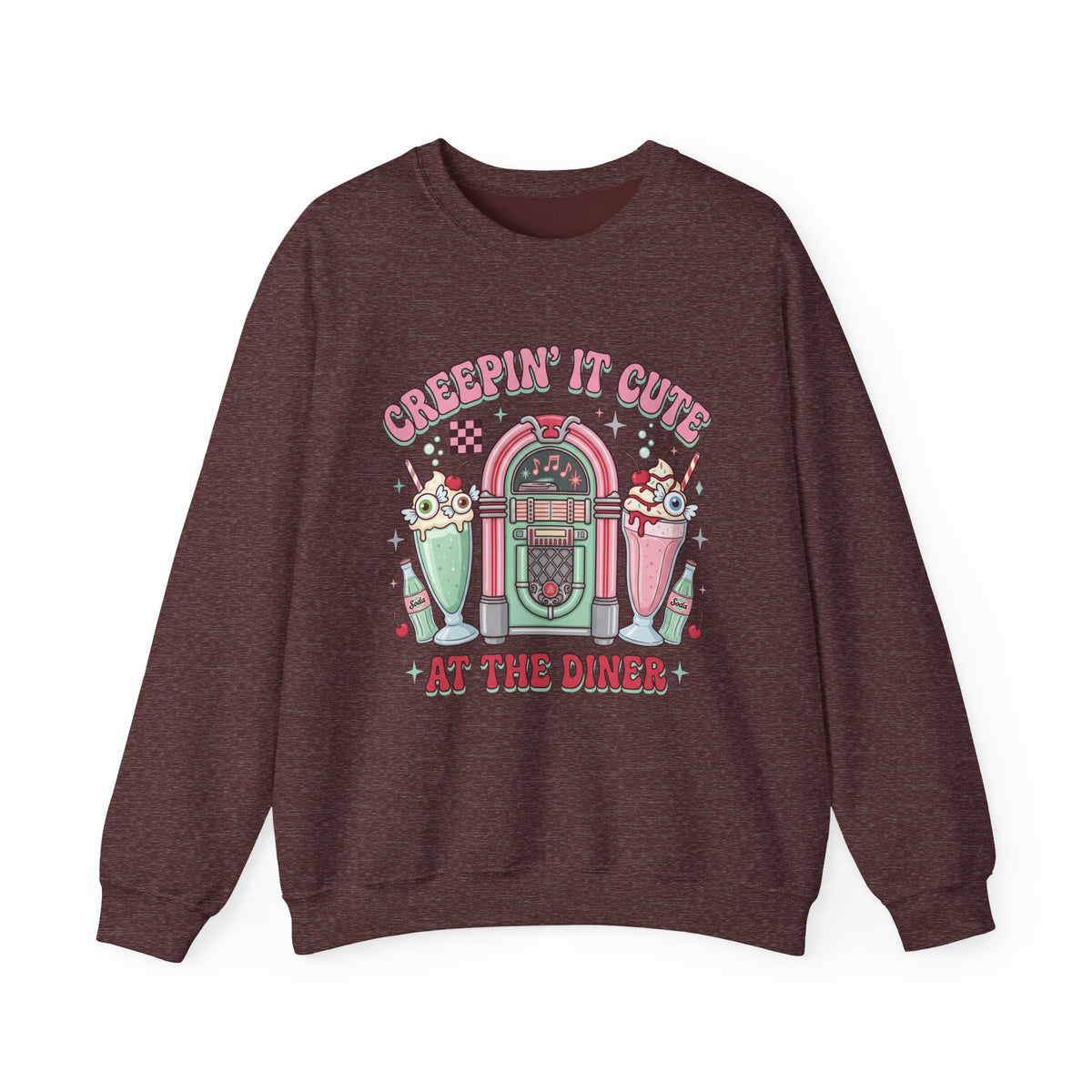 Creepin' It Cute Sweatshirt - Gildan