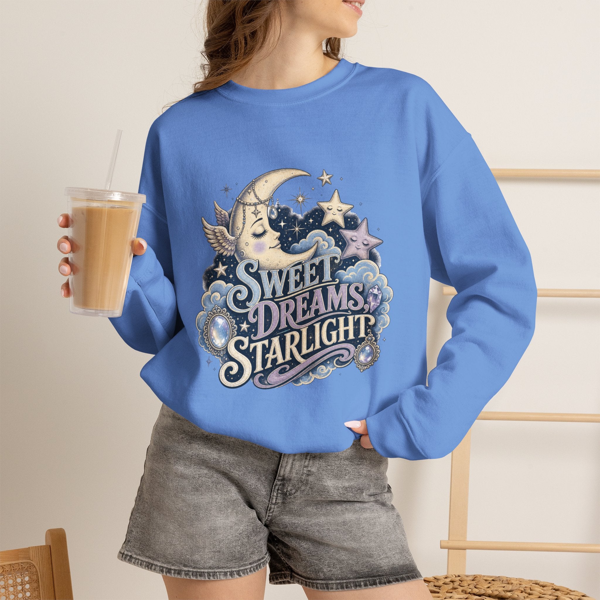 Sweet Dreams Starlight Sweatshirt - Gildan