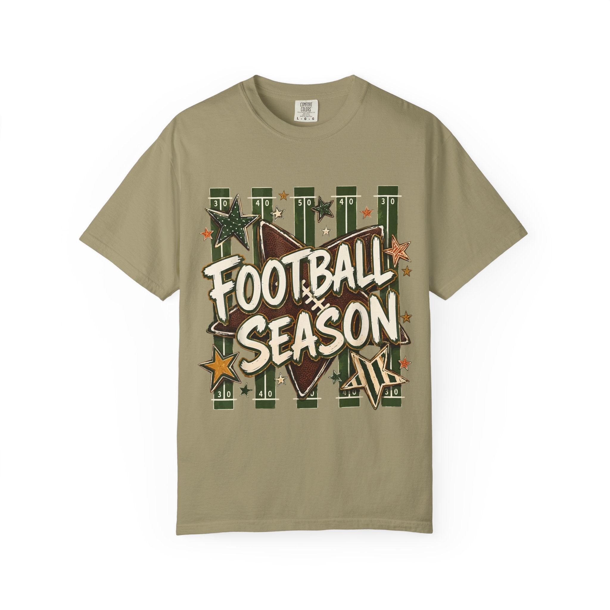 Football Season Tee - Comfort Colors