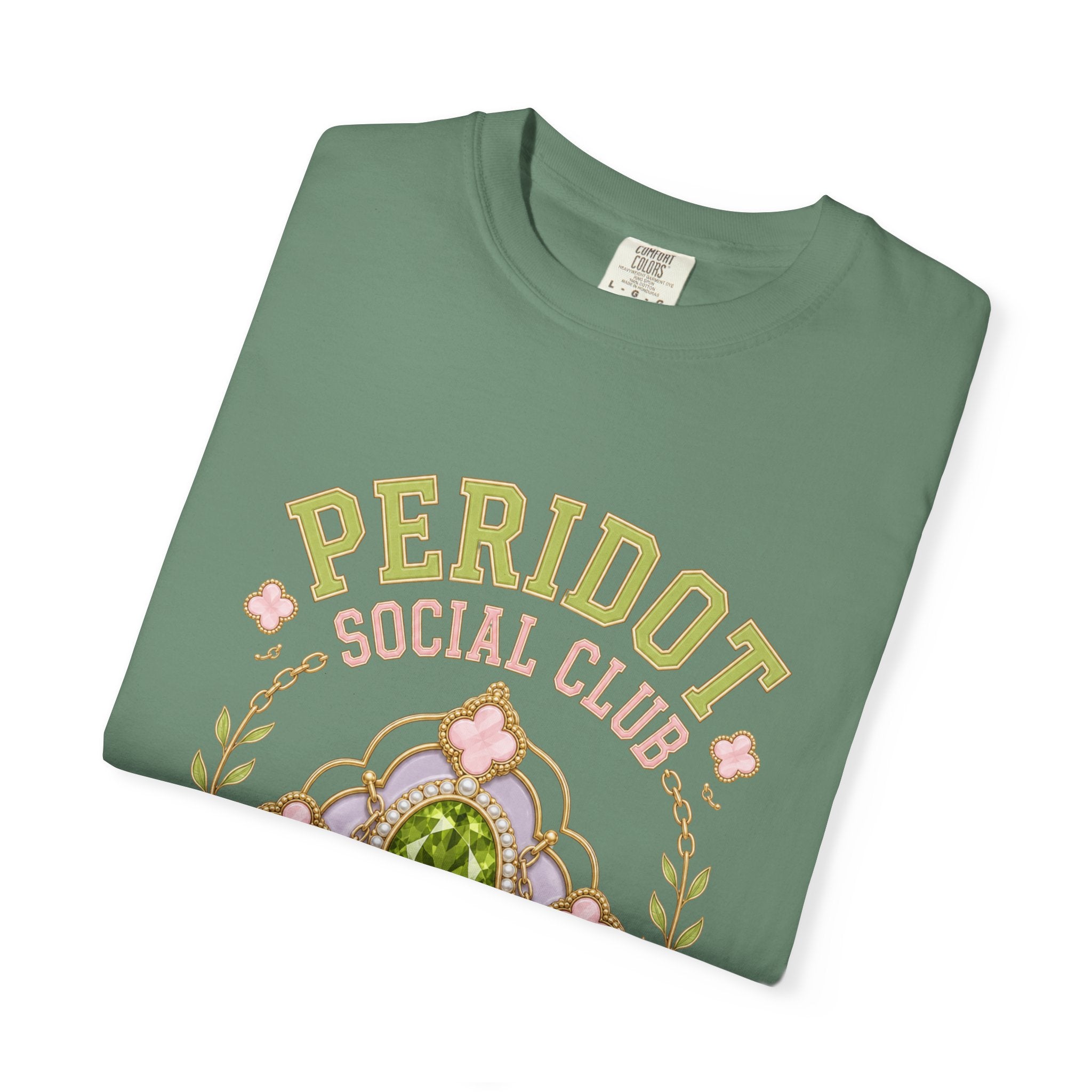 Peridot Social Club Tee - Comfort Colors