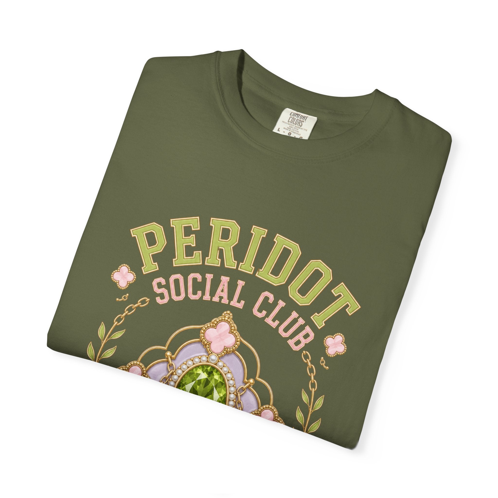 Peridot Social Club Tee - Comfort Colors