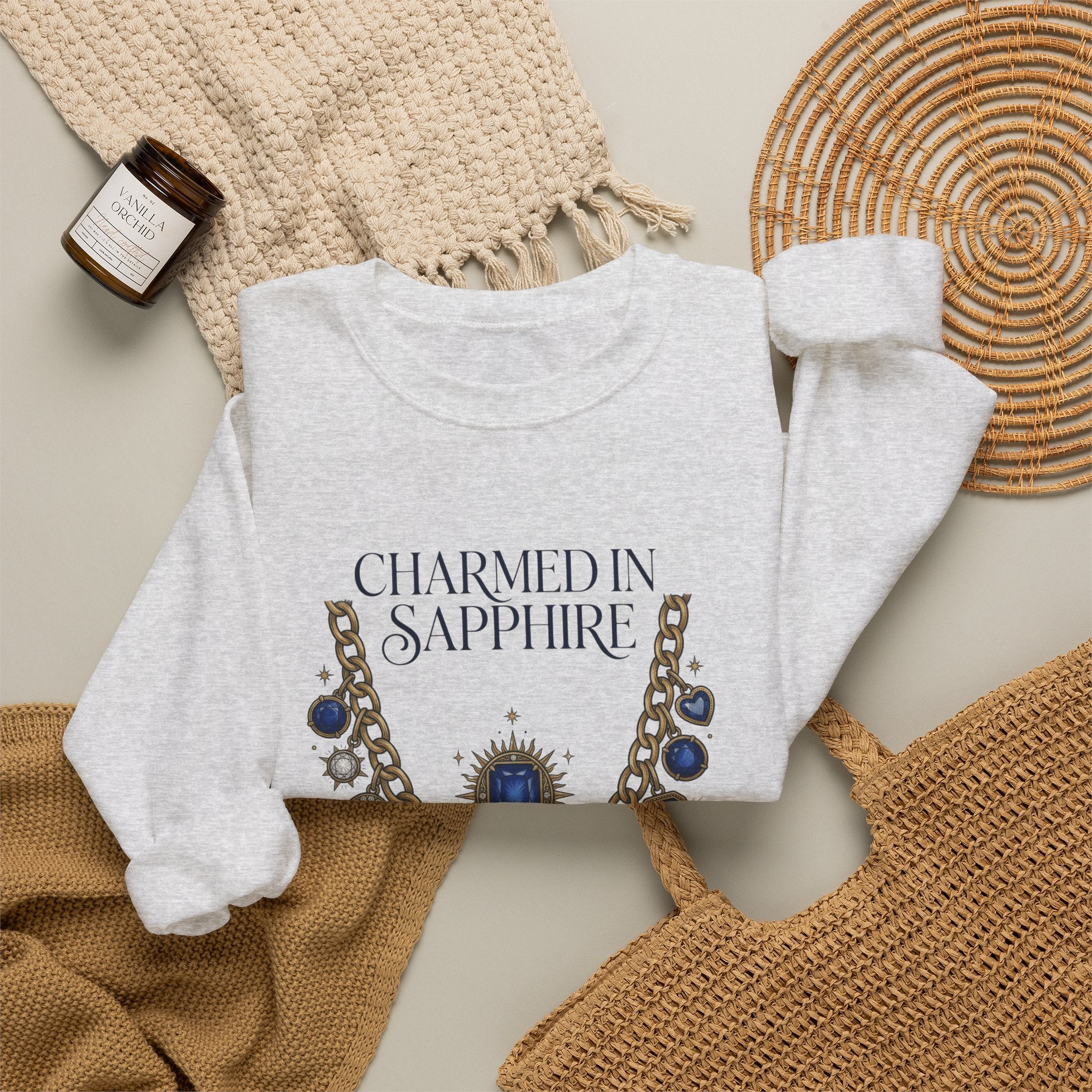 Charmed in Sapphire Sweatshirt - Gildan