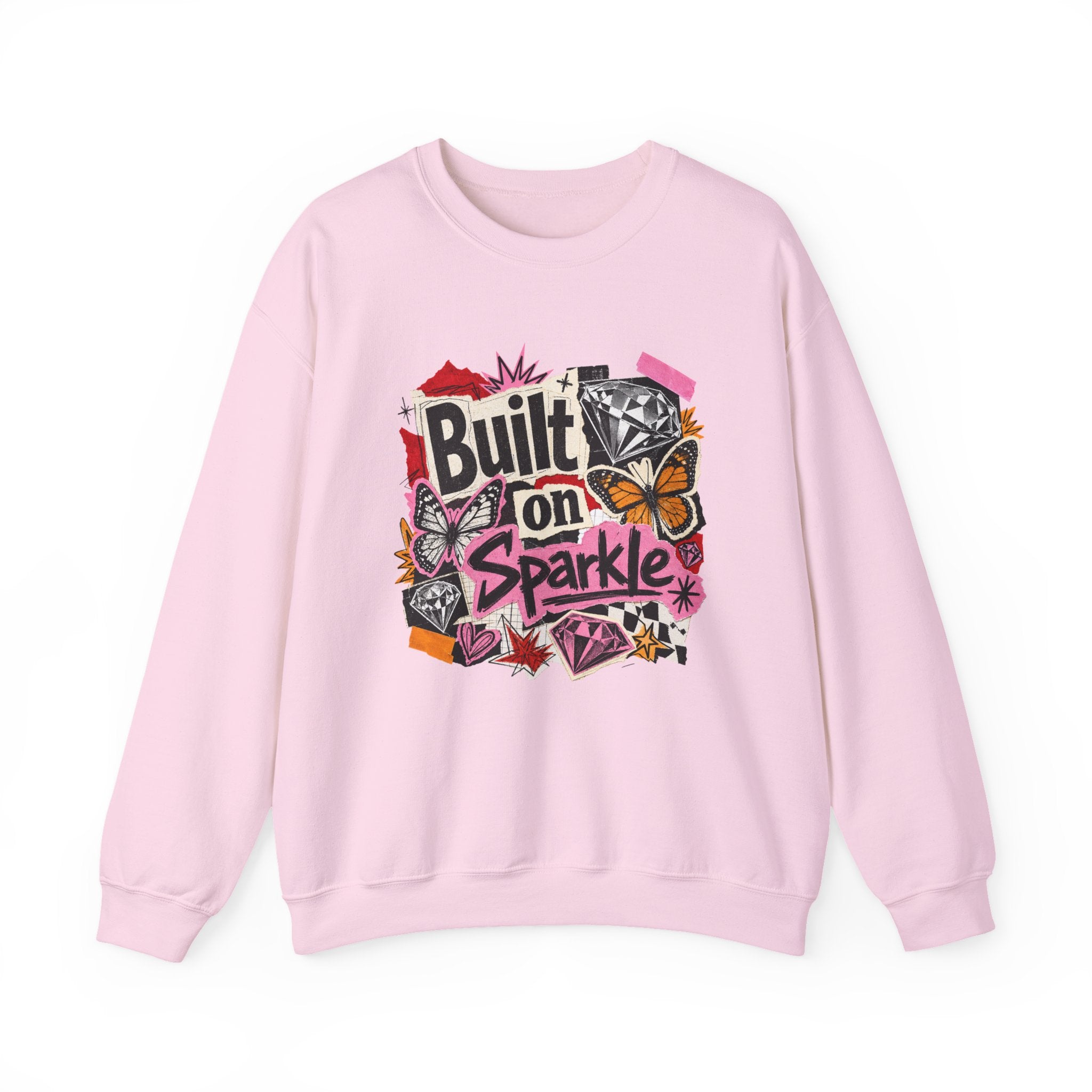 Built on Sparkle Sweatshirt - Gildan