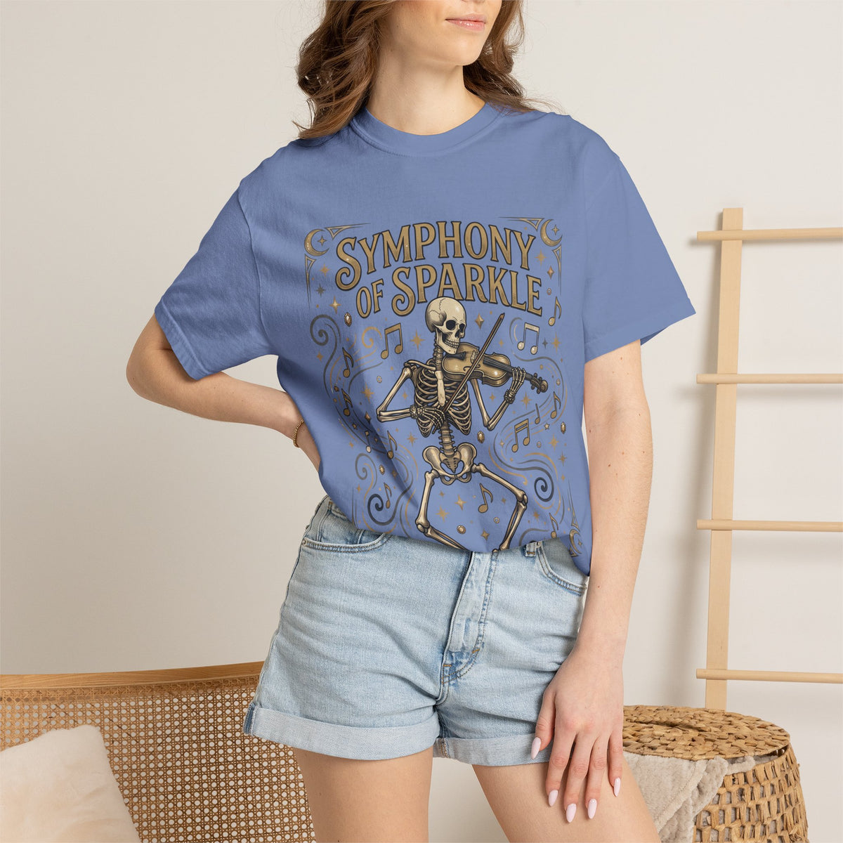 Symphony of Sparkle Tee (Rectangle) - Comfort Colors
