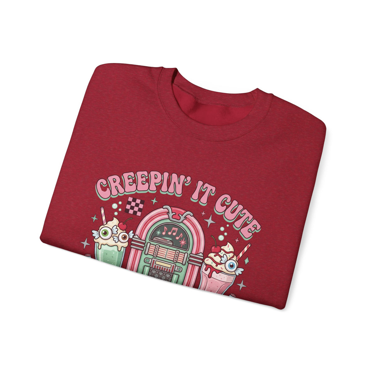 Creepin' It Cute Sweatshirt - Gildan