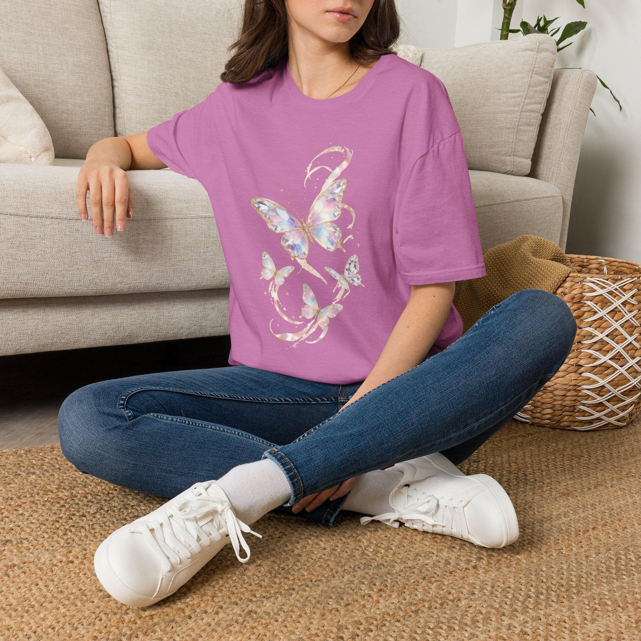 Halo Butterfly Tee - Gildan