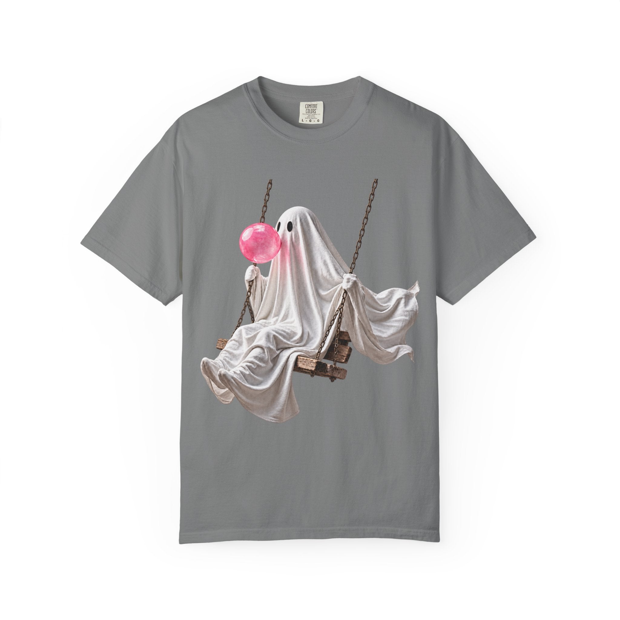 Bubblegum Ghost Tee - Comfort Colors
