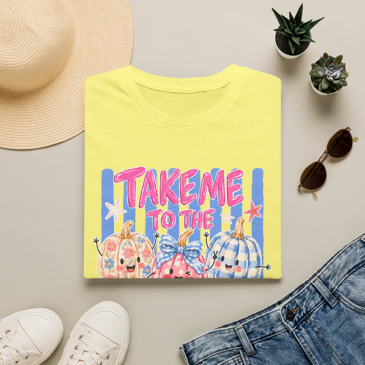 Take Me To The Pumpkin Patch Tee - Gildan