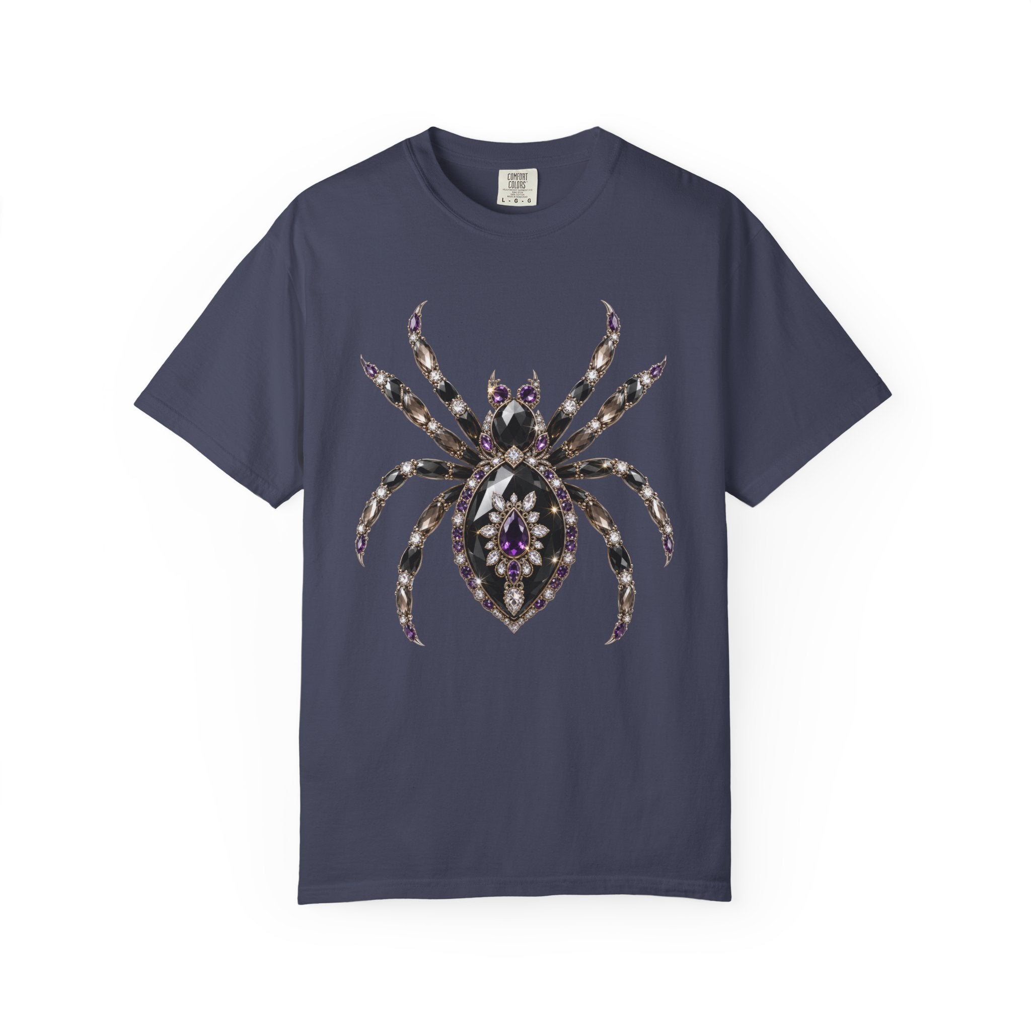 Jeweled Spider Tee - Comfort Colors