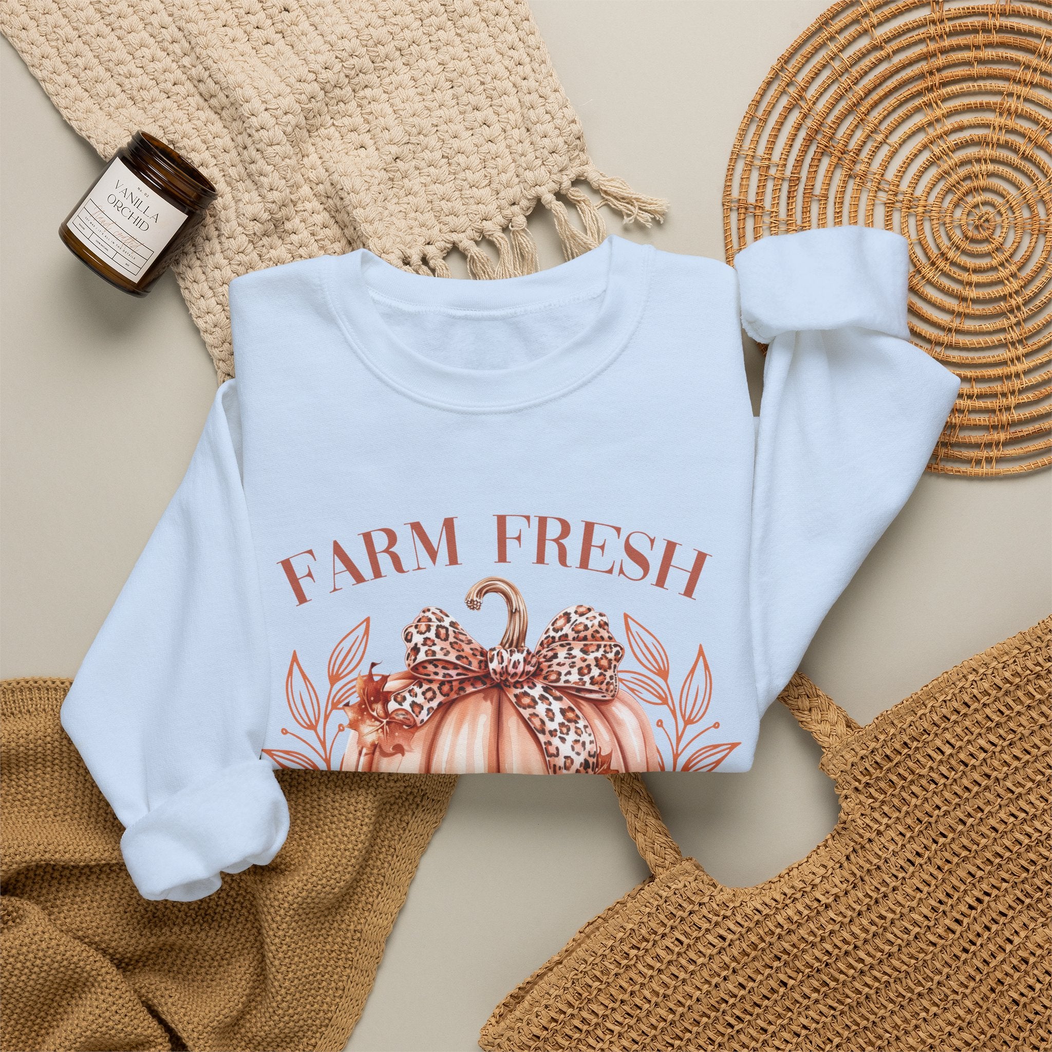 Farm Fresh Pumpkins Sweatshirt - Gildan