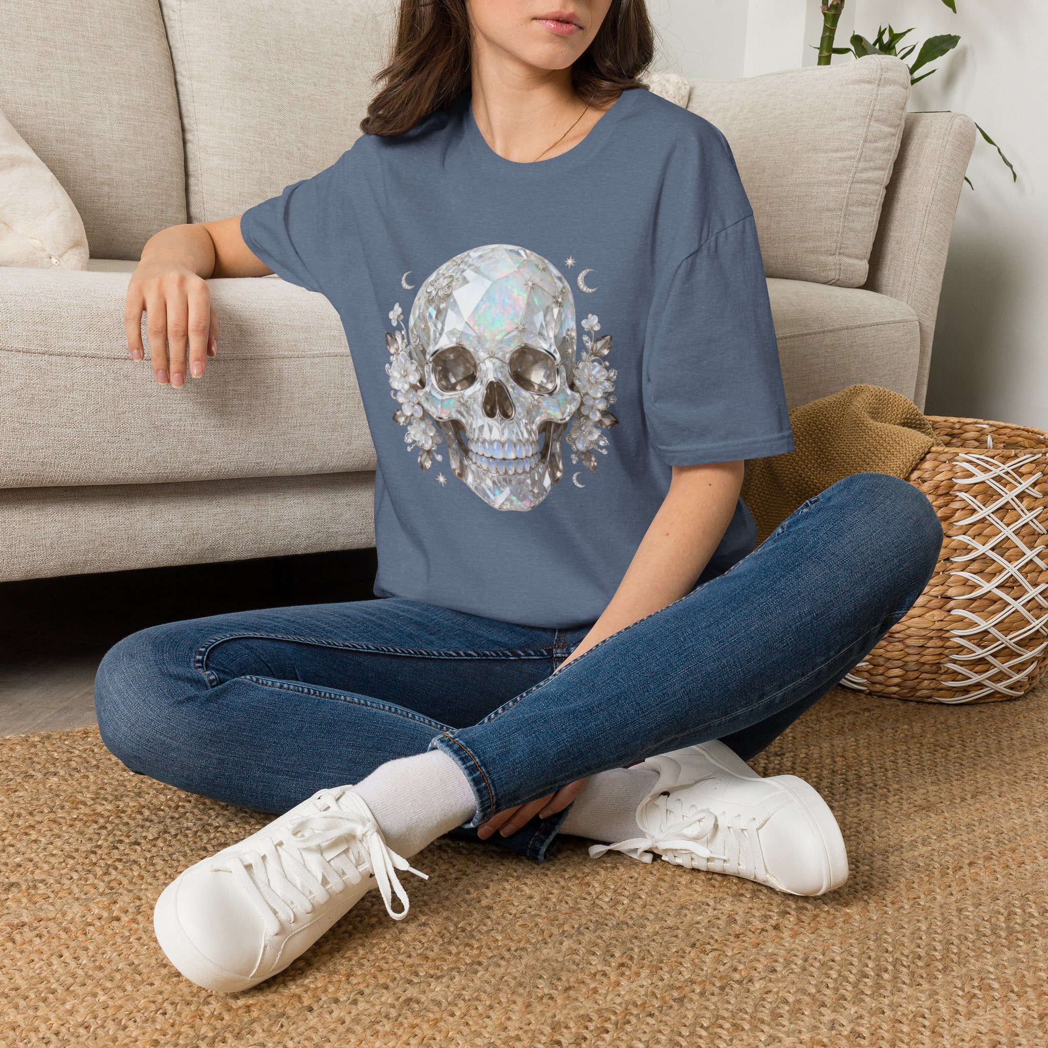 Moonstone Skull Tee - Gildan