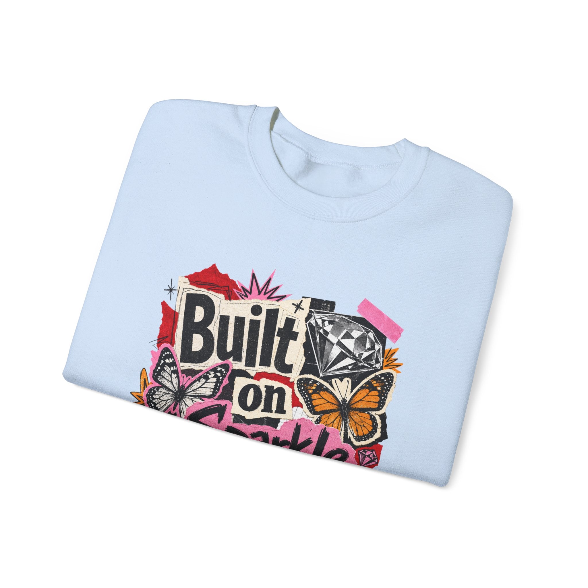 Built on Sparkle Sweatshirt - Gildan