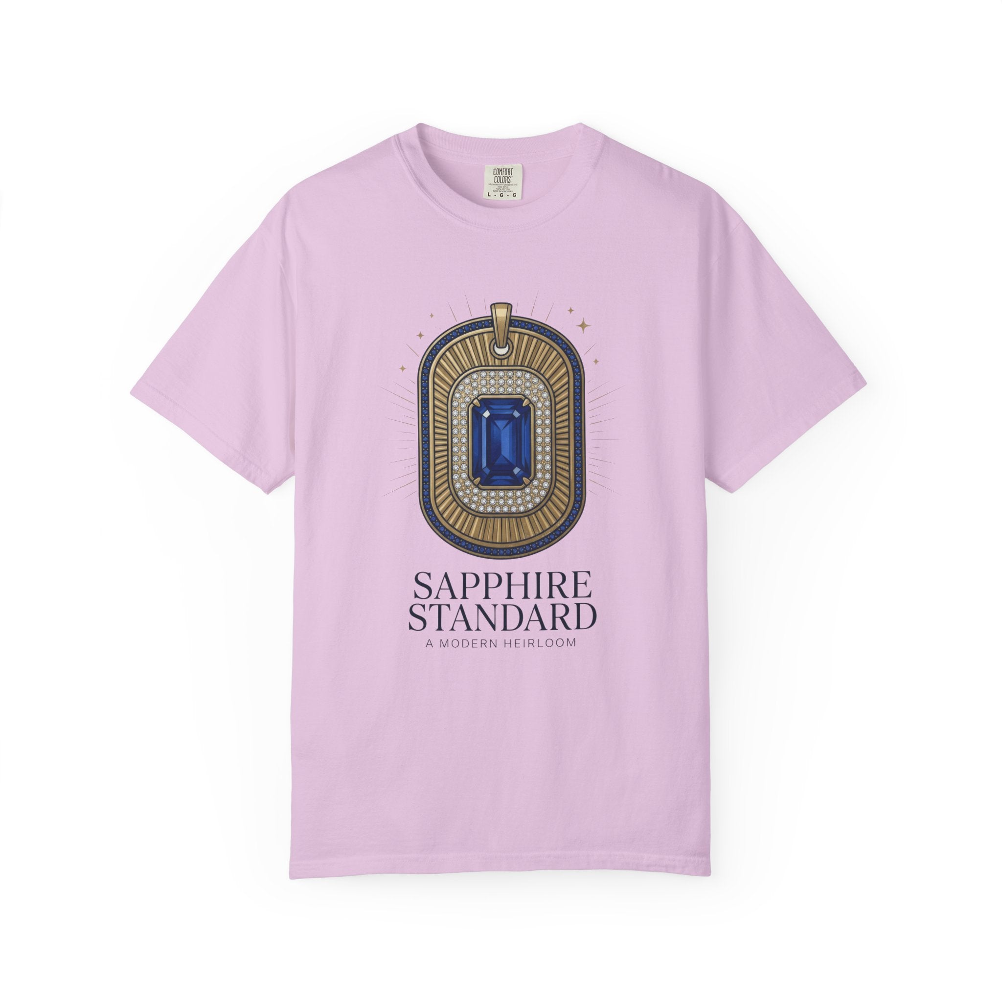 The Sapphire Standard Tee - Comfort Colors