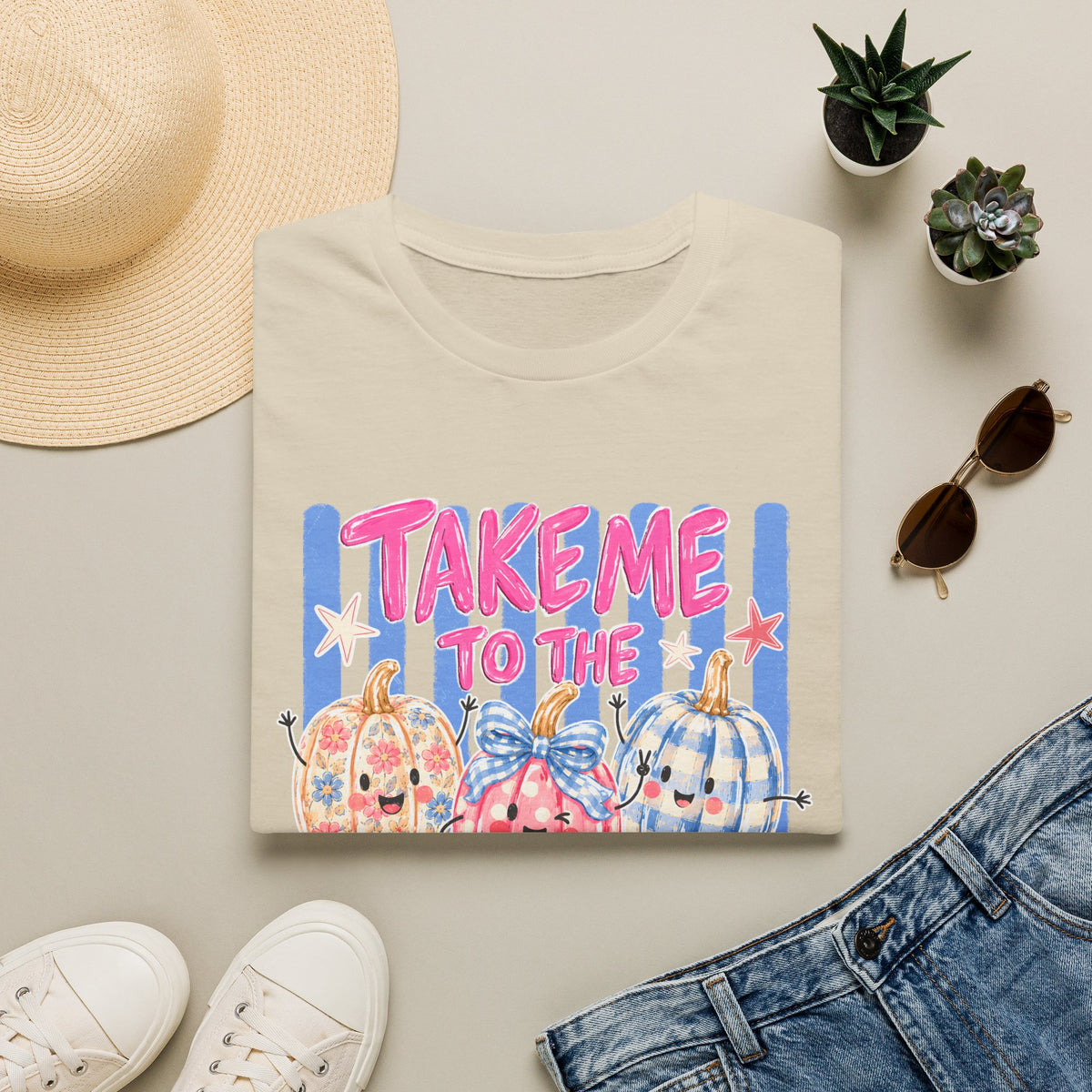 Take Me To The Pumpkin Patch Tee - Gildan
