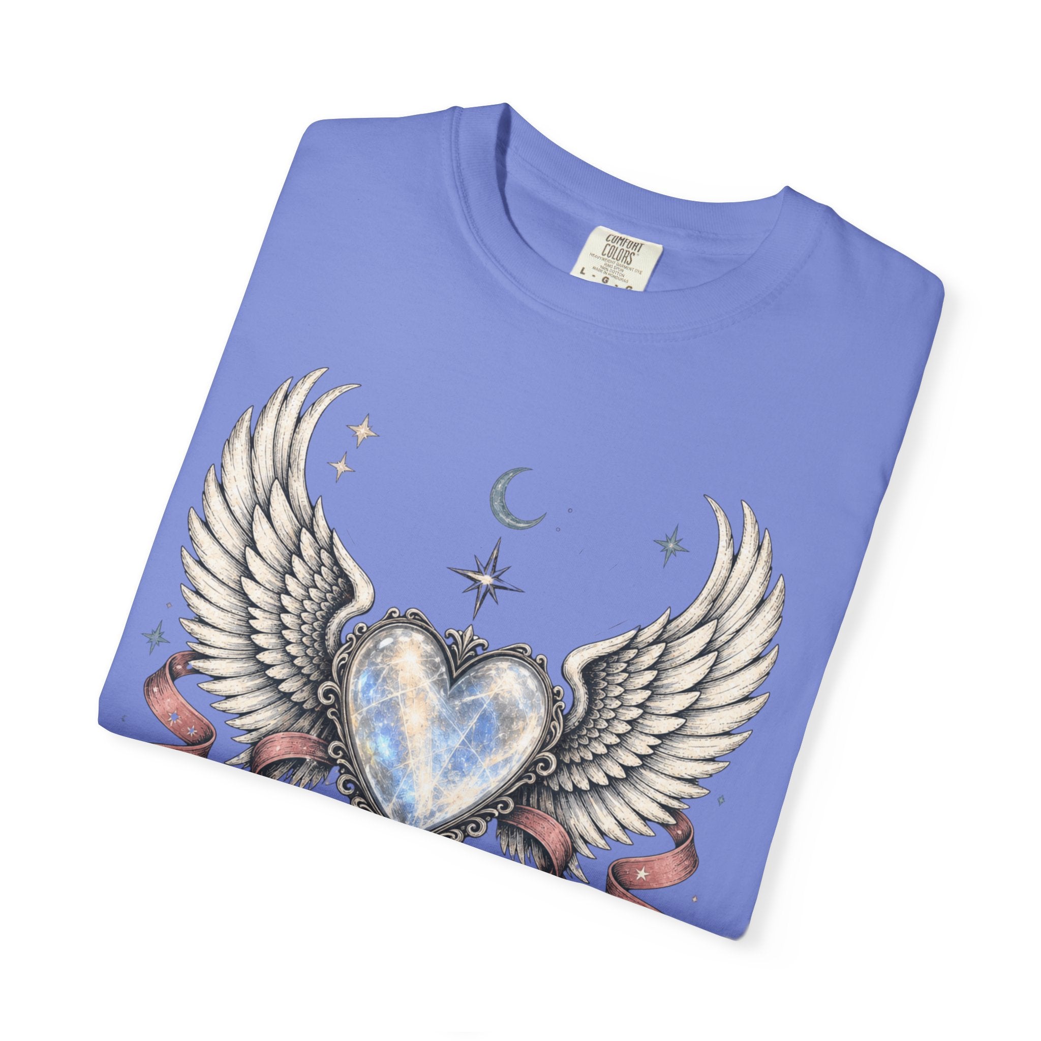 Soft Heart Strong Wings Tee - Comfort Colors