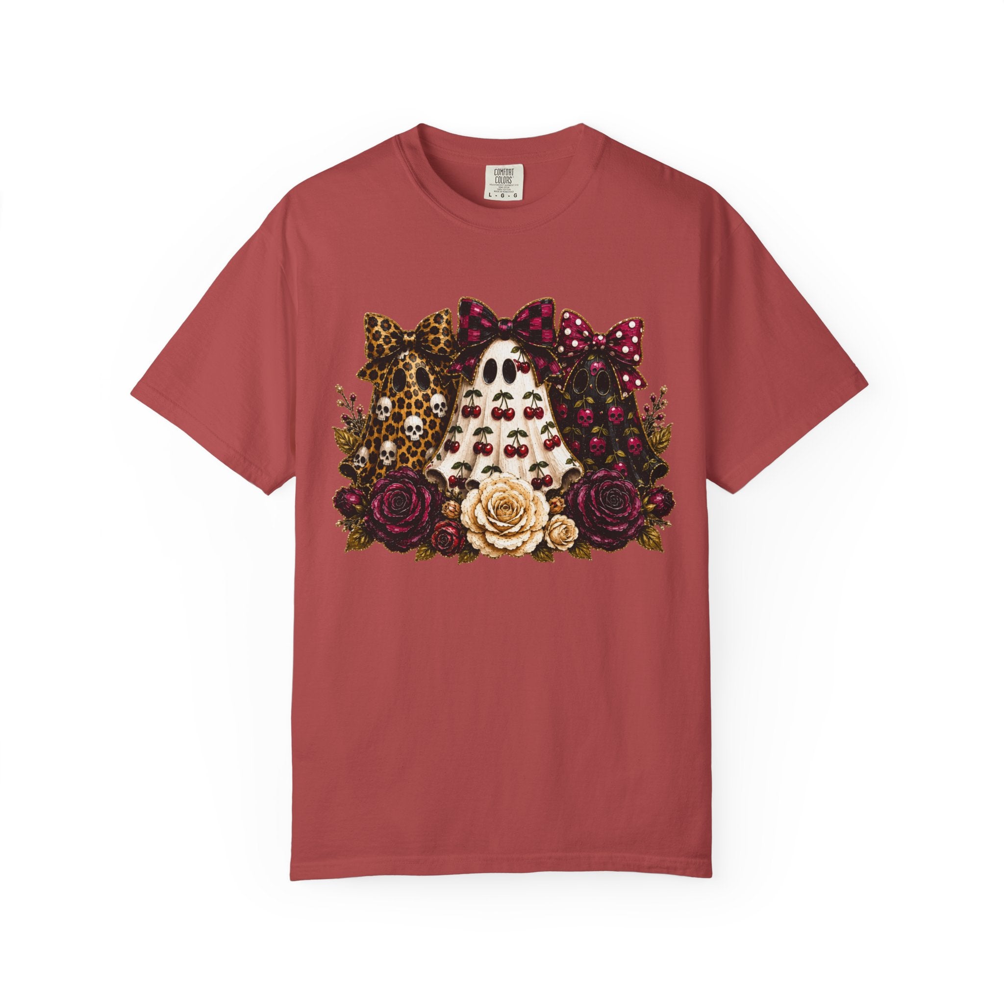 Cherry Ghosts Tee - Comfort Colors