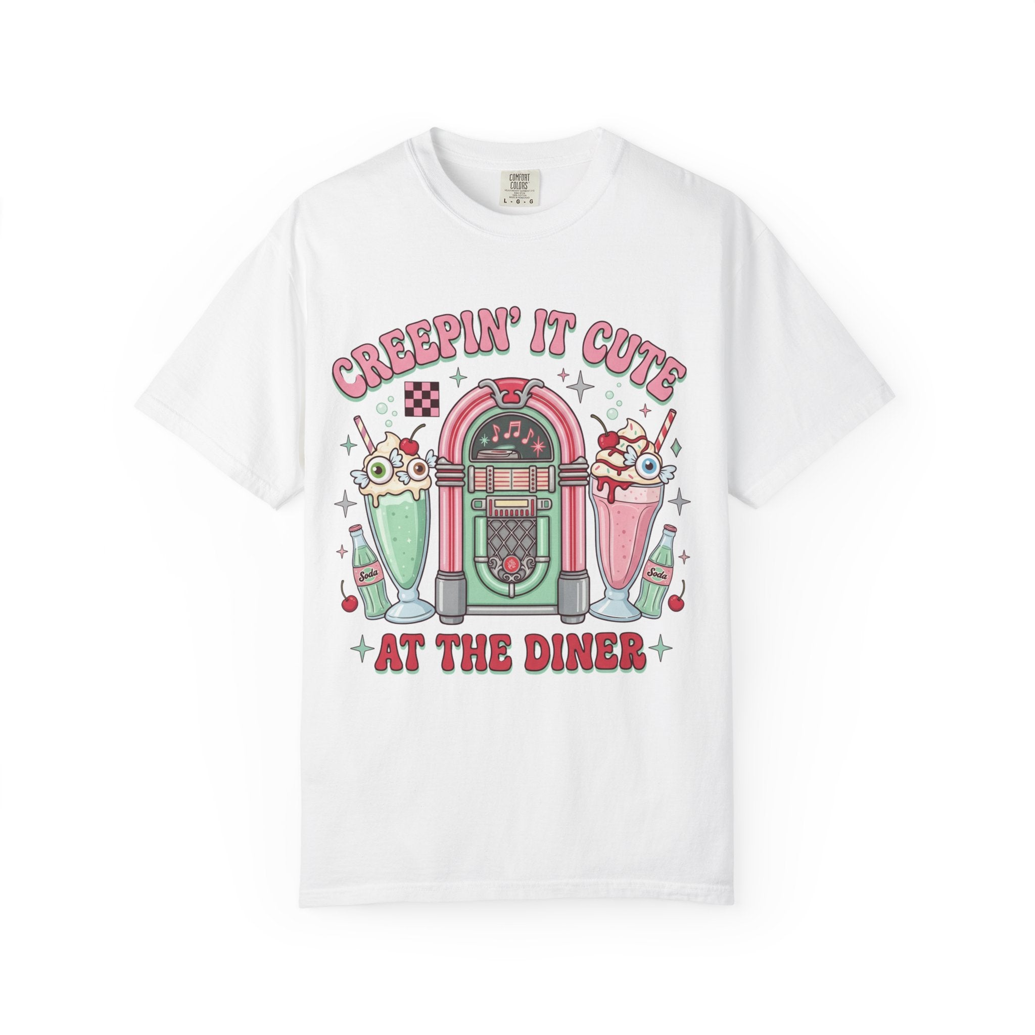 Creepin' It Cute Tee - Comfort Colors