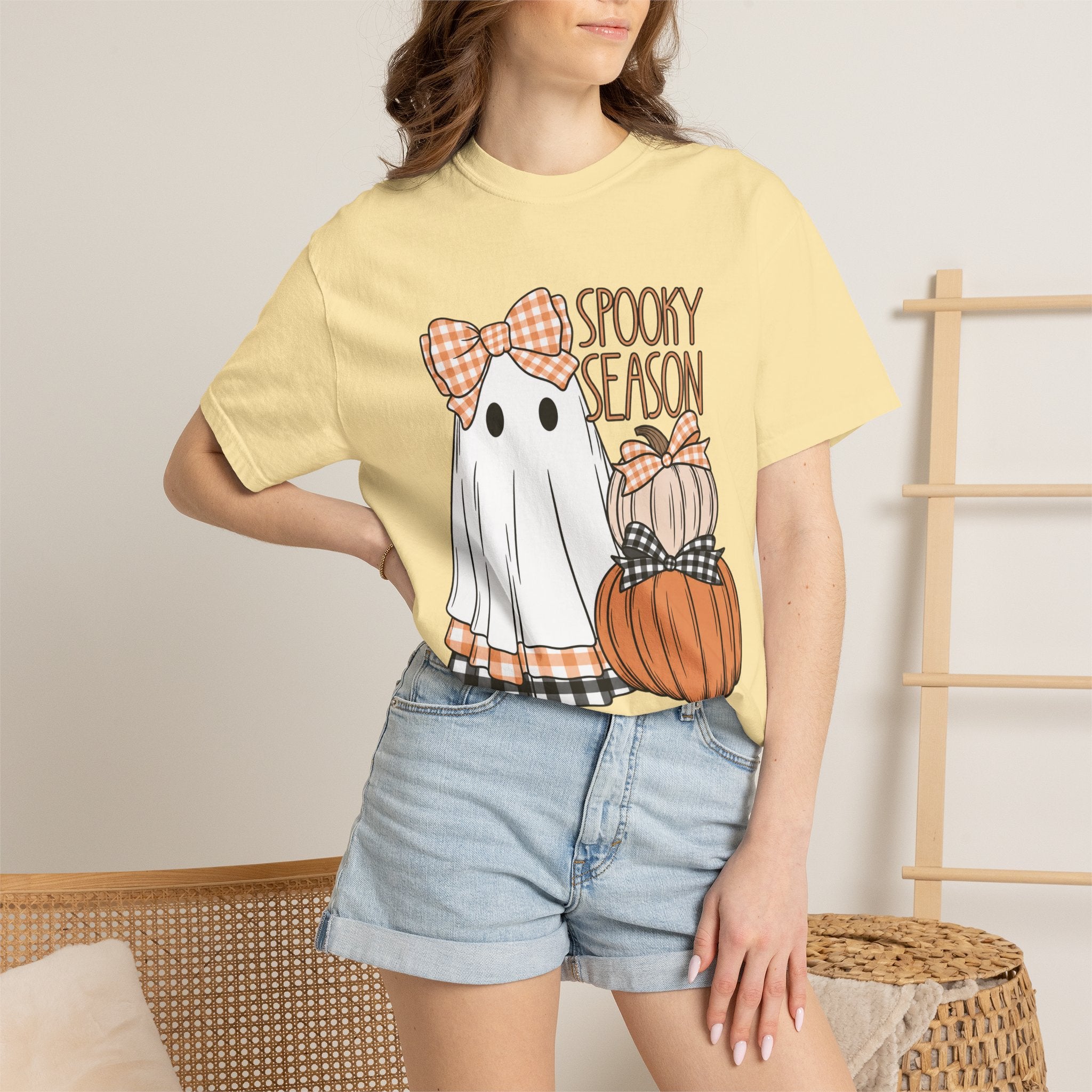The Bow Ghost Tee - Comfort Colors