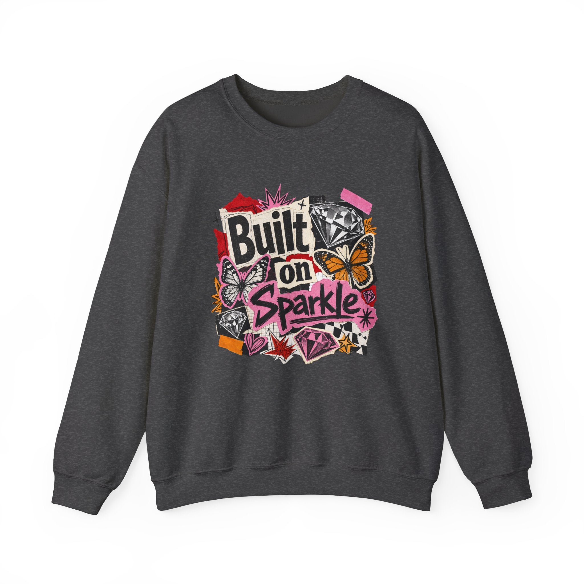 Built on Sparkle Sweatshirt - Gildan