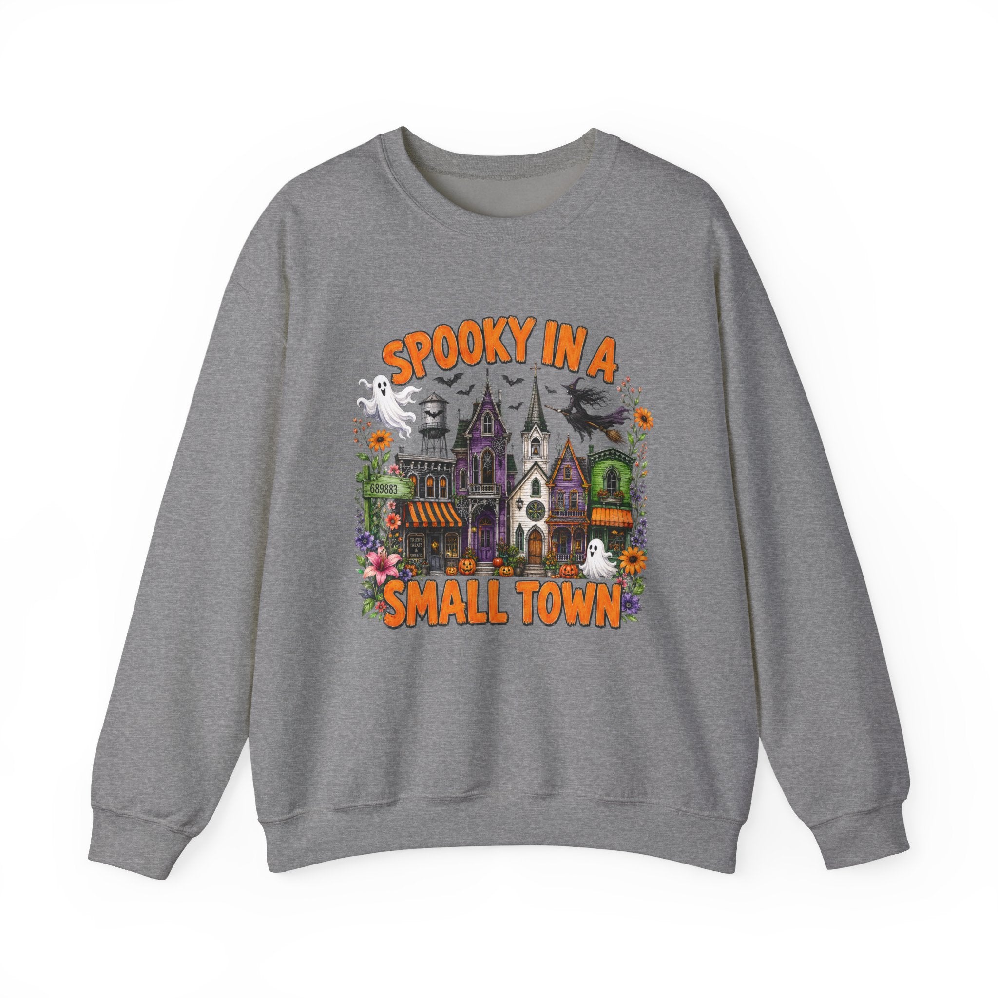 Spooky In A Smalltown Sweatshirt - Gildan