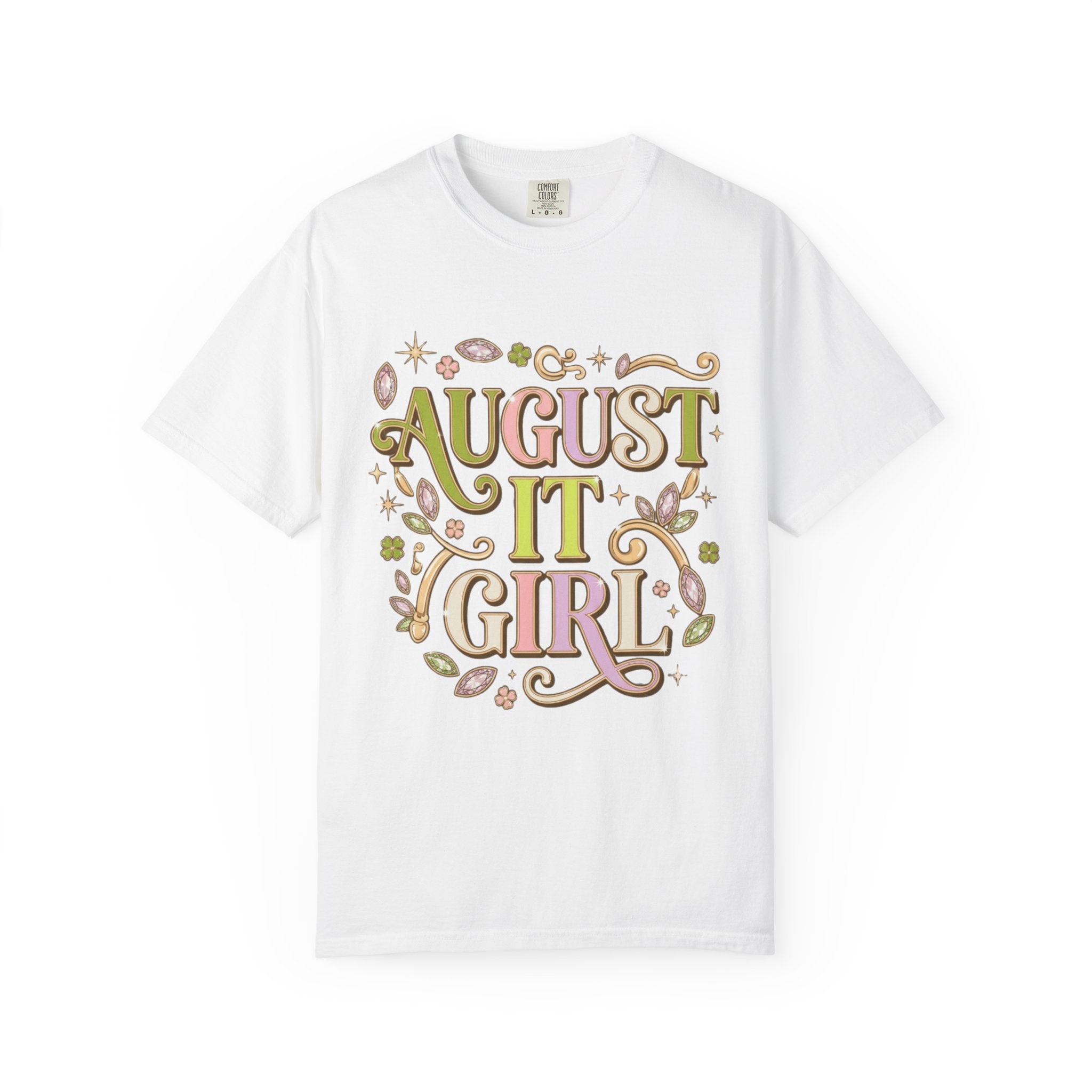 August It Girl Tee - Comfort Colors