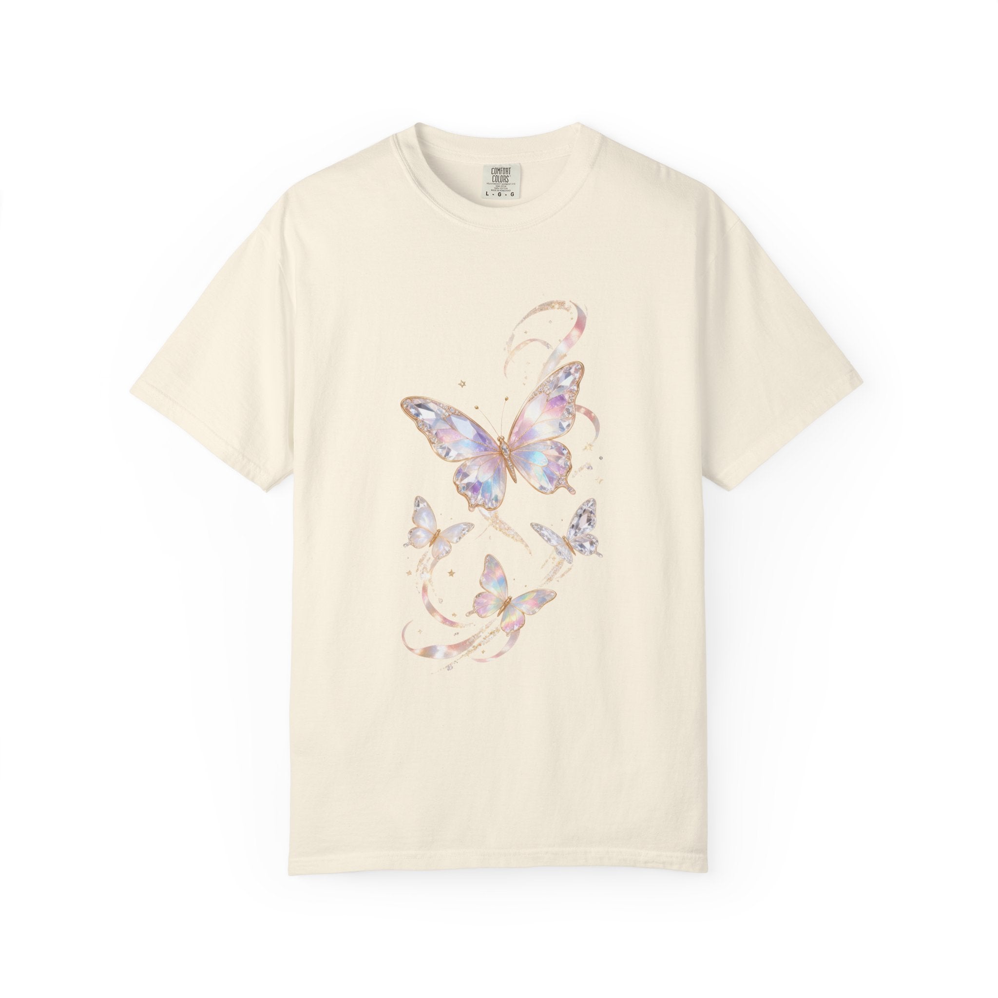 Halo Butterfly Tee - Comfort Colors