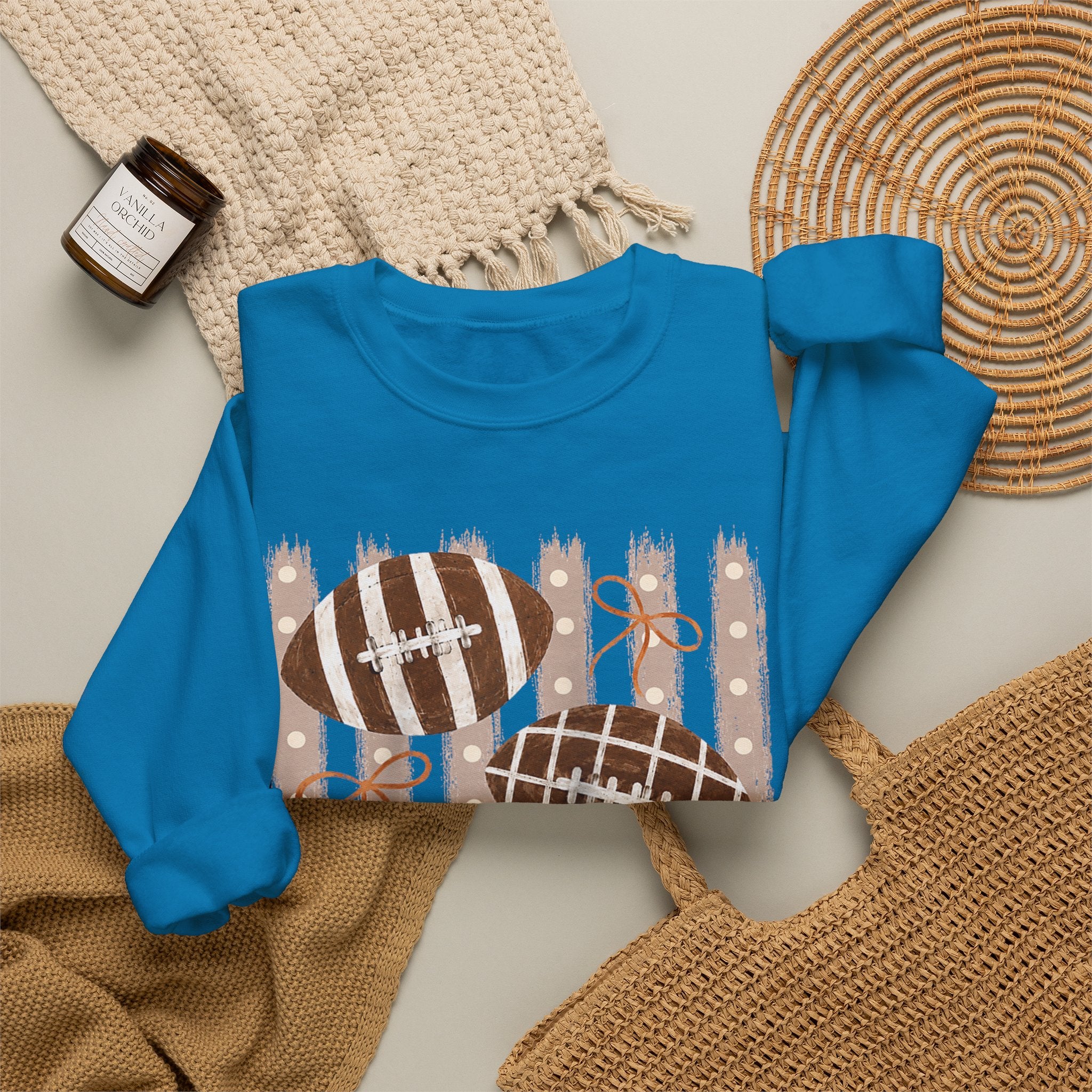 Football Time Sweatshirt - Gildan