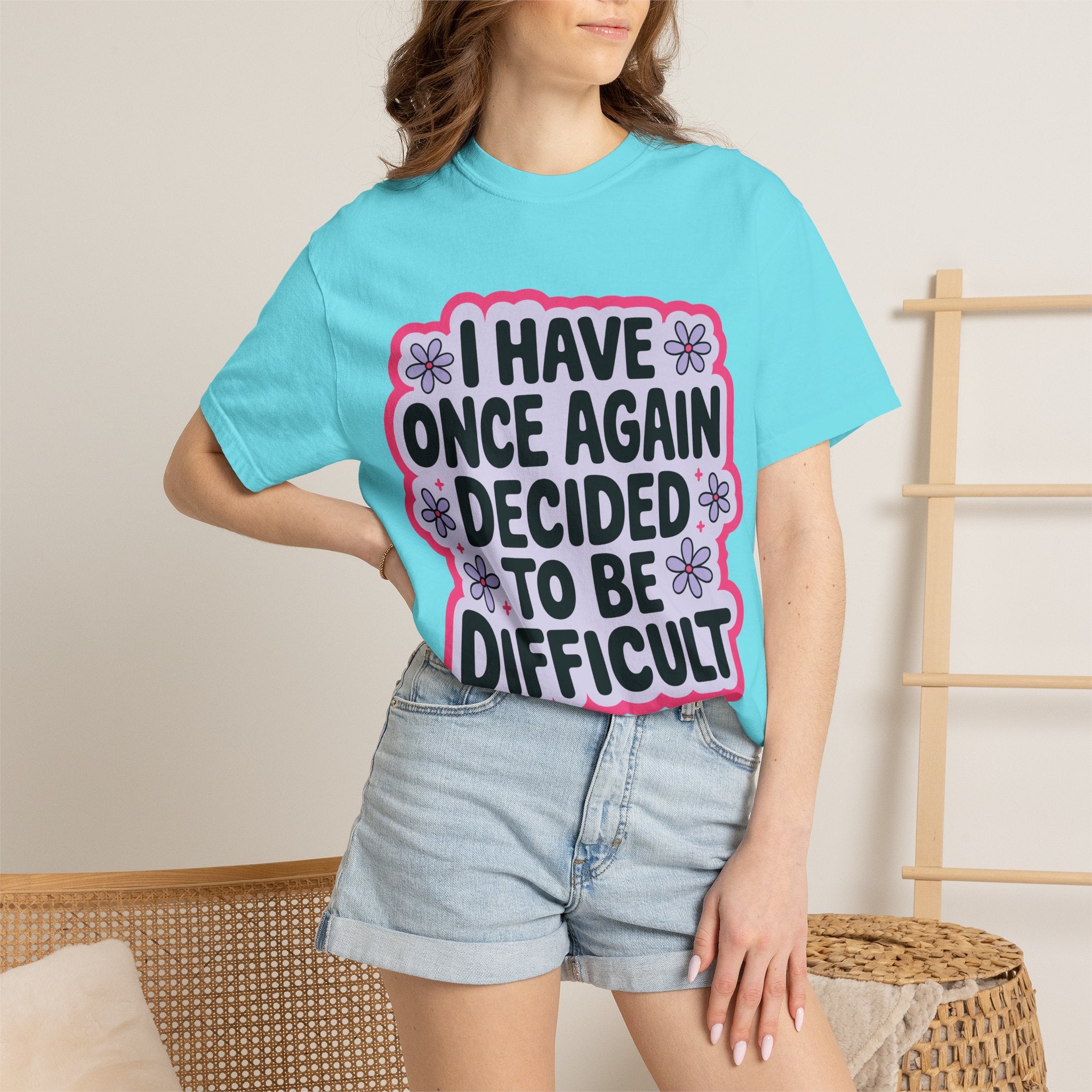 I Have Decided Once Again Tee - Comfort Colors