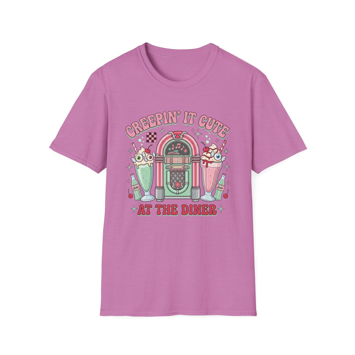 Creepin' It Cute Tee - Gildan