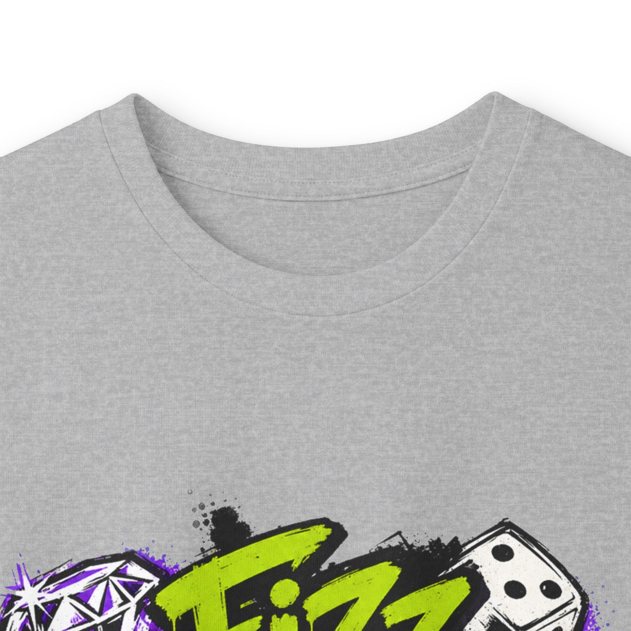 Fizz Hustle Repeat Long Sleeve Tee - Gildan