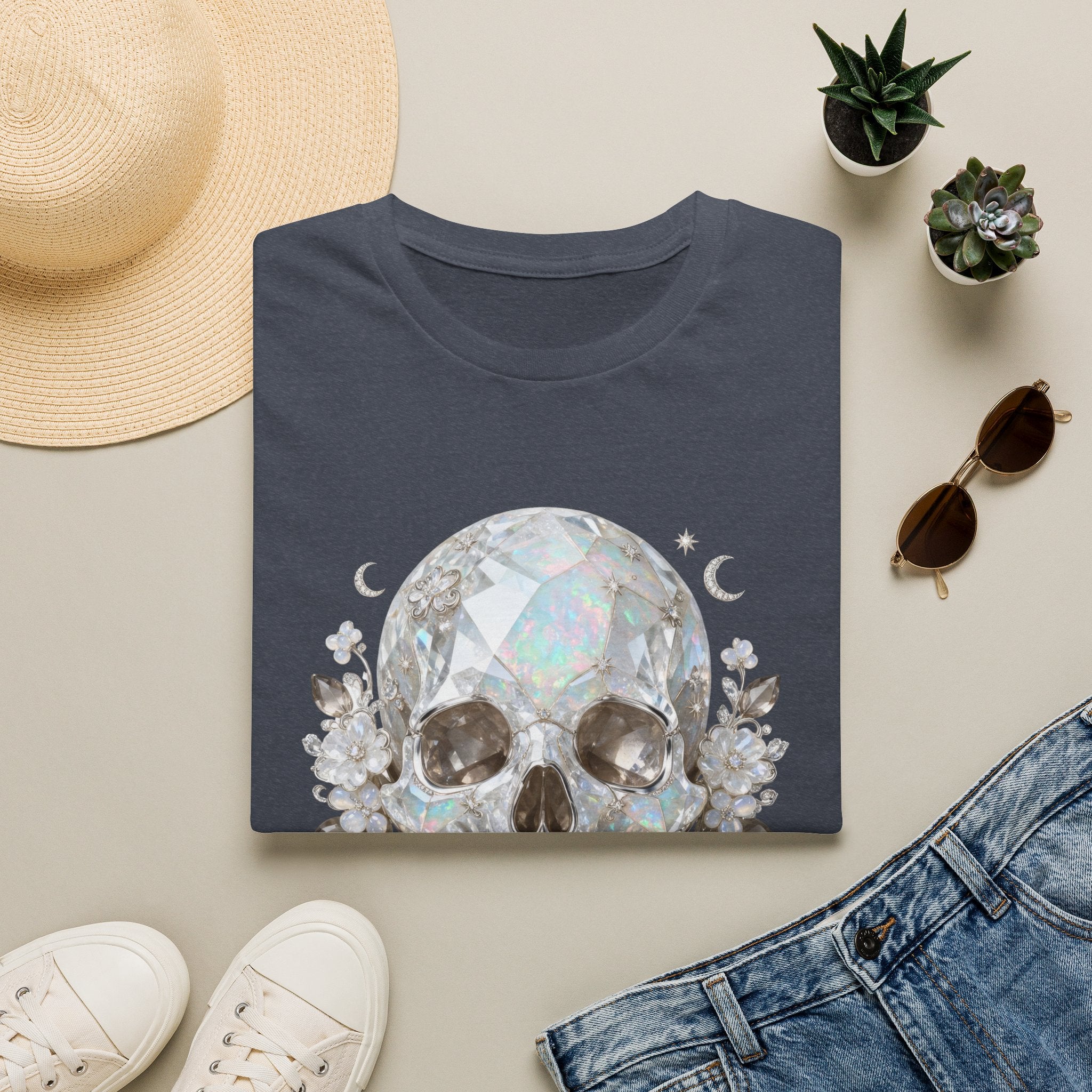 Moonstone Skull Tee - Gildan