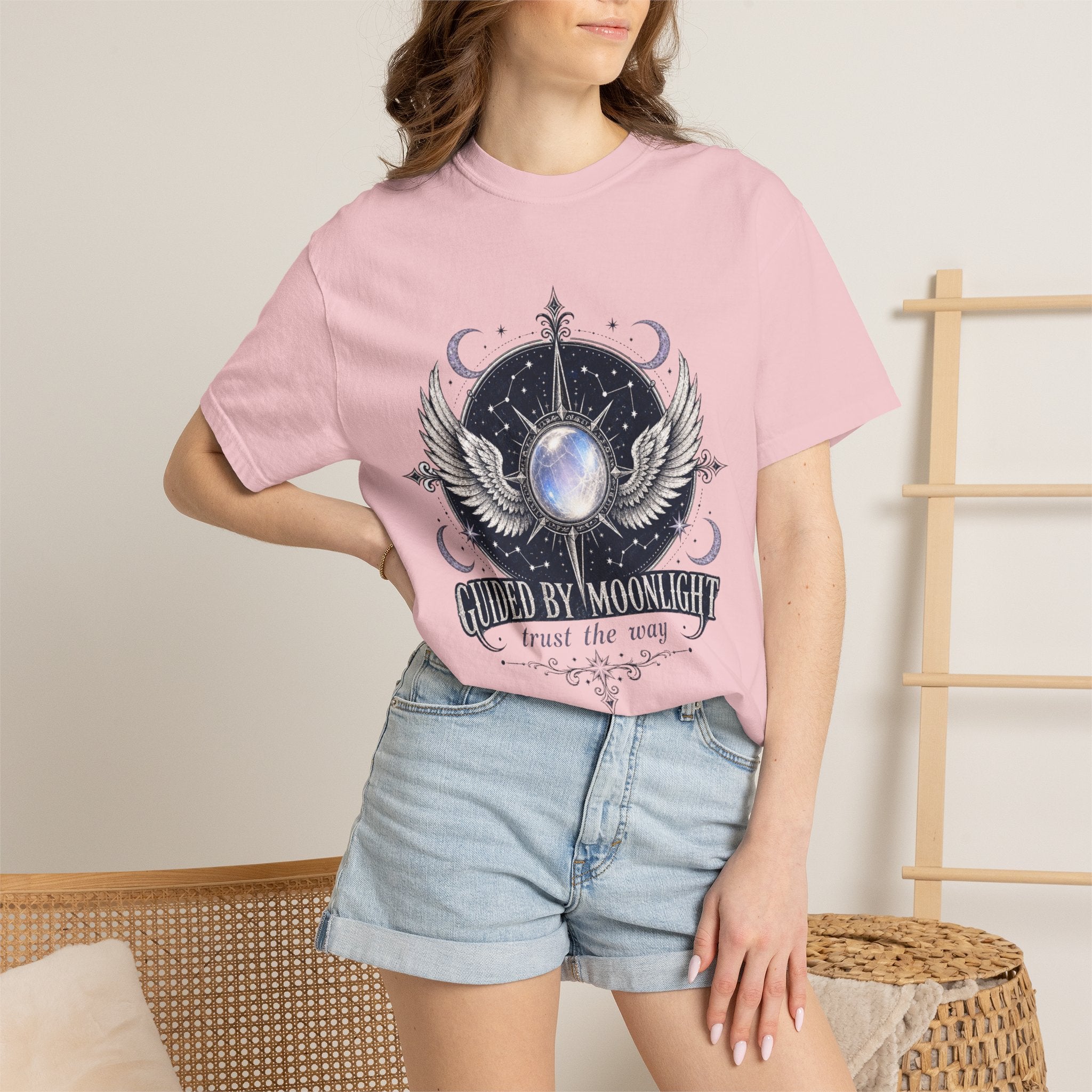 Guided by Moonlight Tee - Comfort Colors