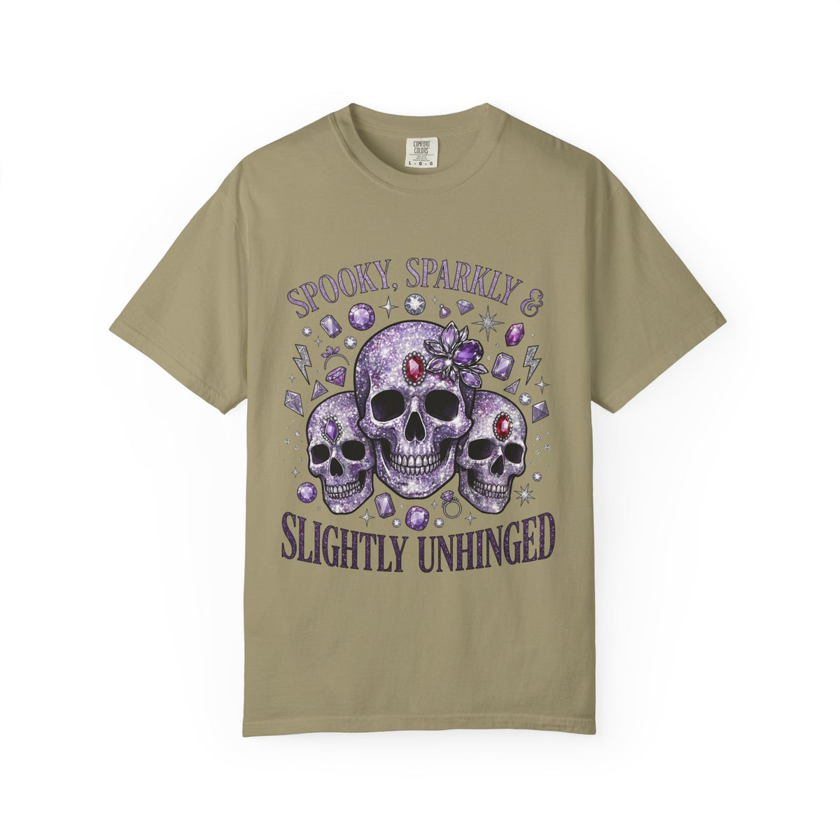 Spooky and Sparkly Tee - Comfort Colors