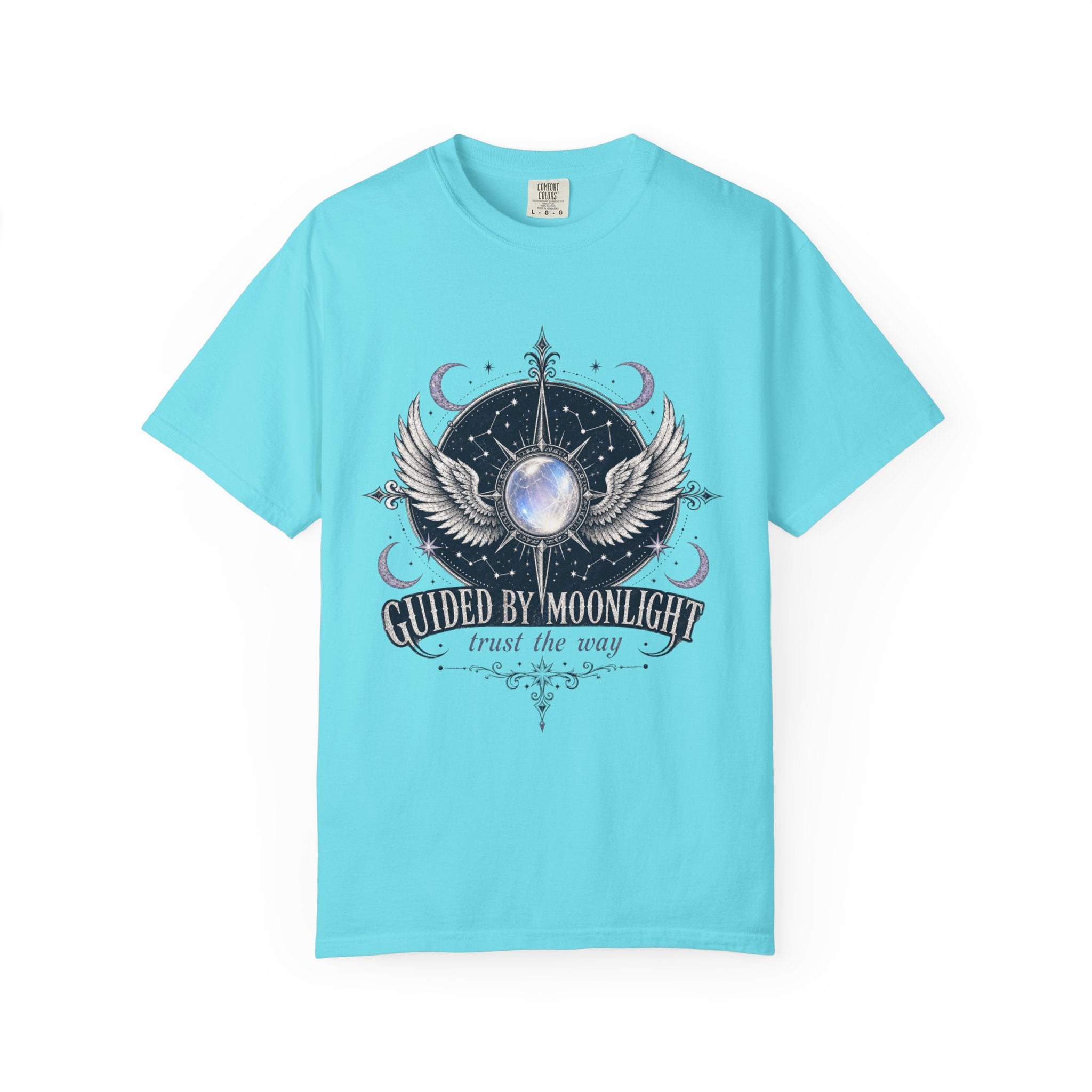 Guided by Moonlight Tee - Comfort Colors