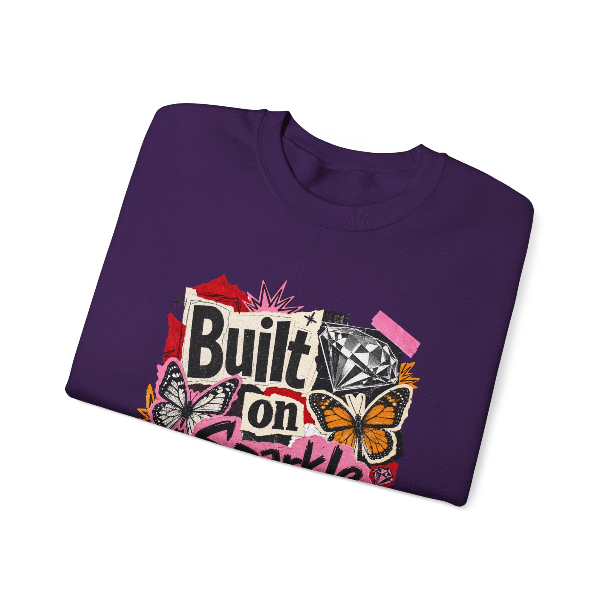 Built on Sparkle Sweatshirt - Gildan