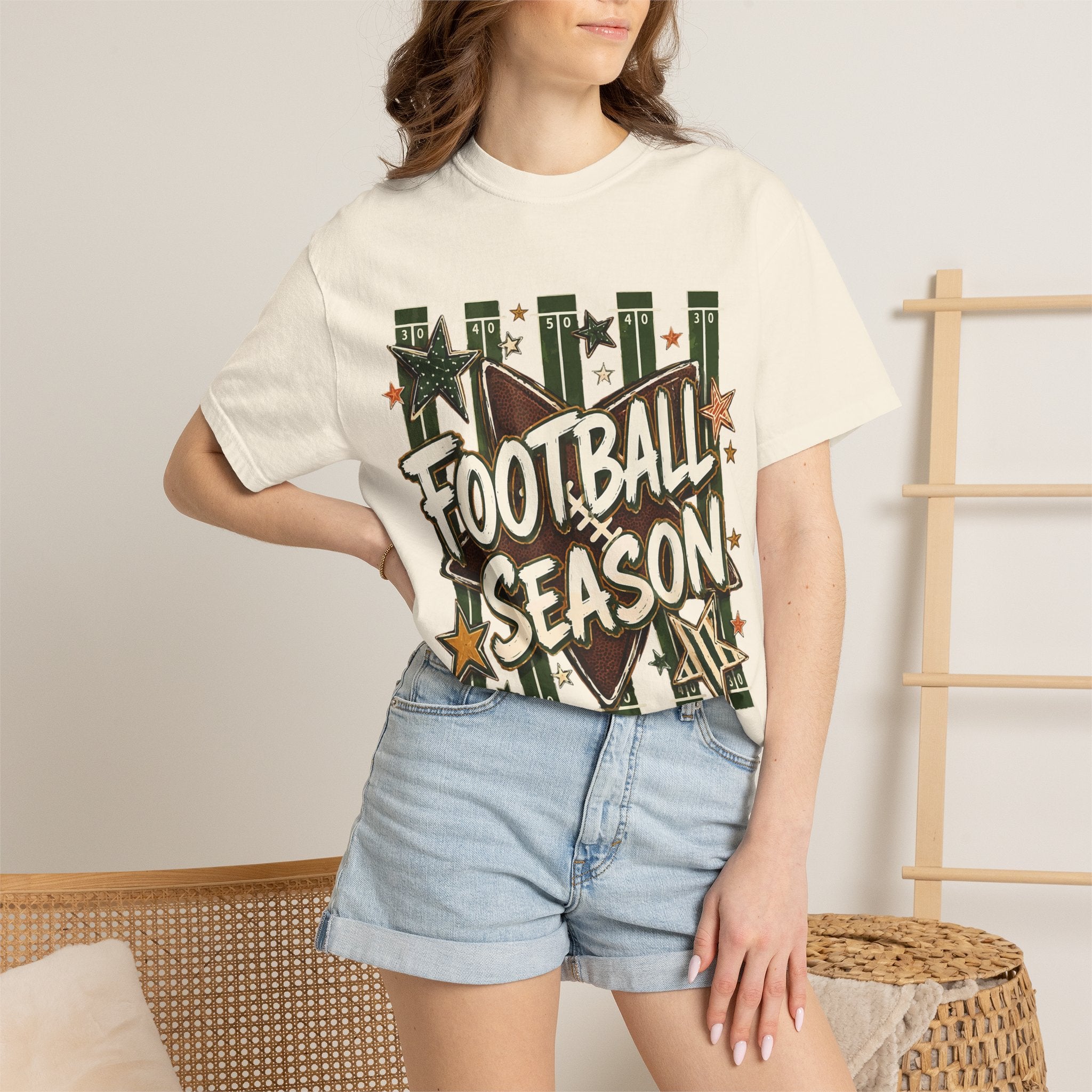 Football Season Tee - Comfort Colors