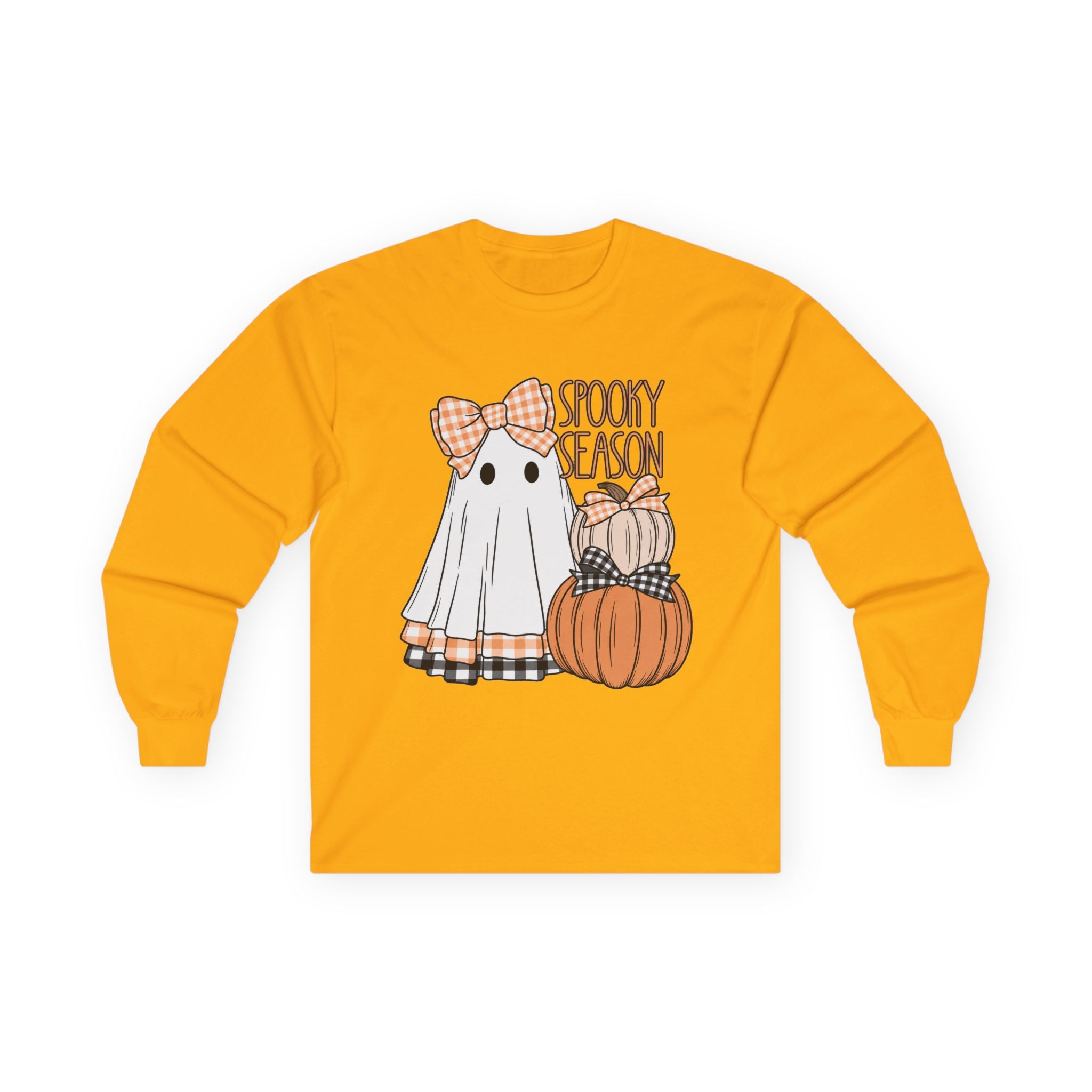 The Bow Ghost Long Sleeve Tee - Gildan